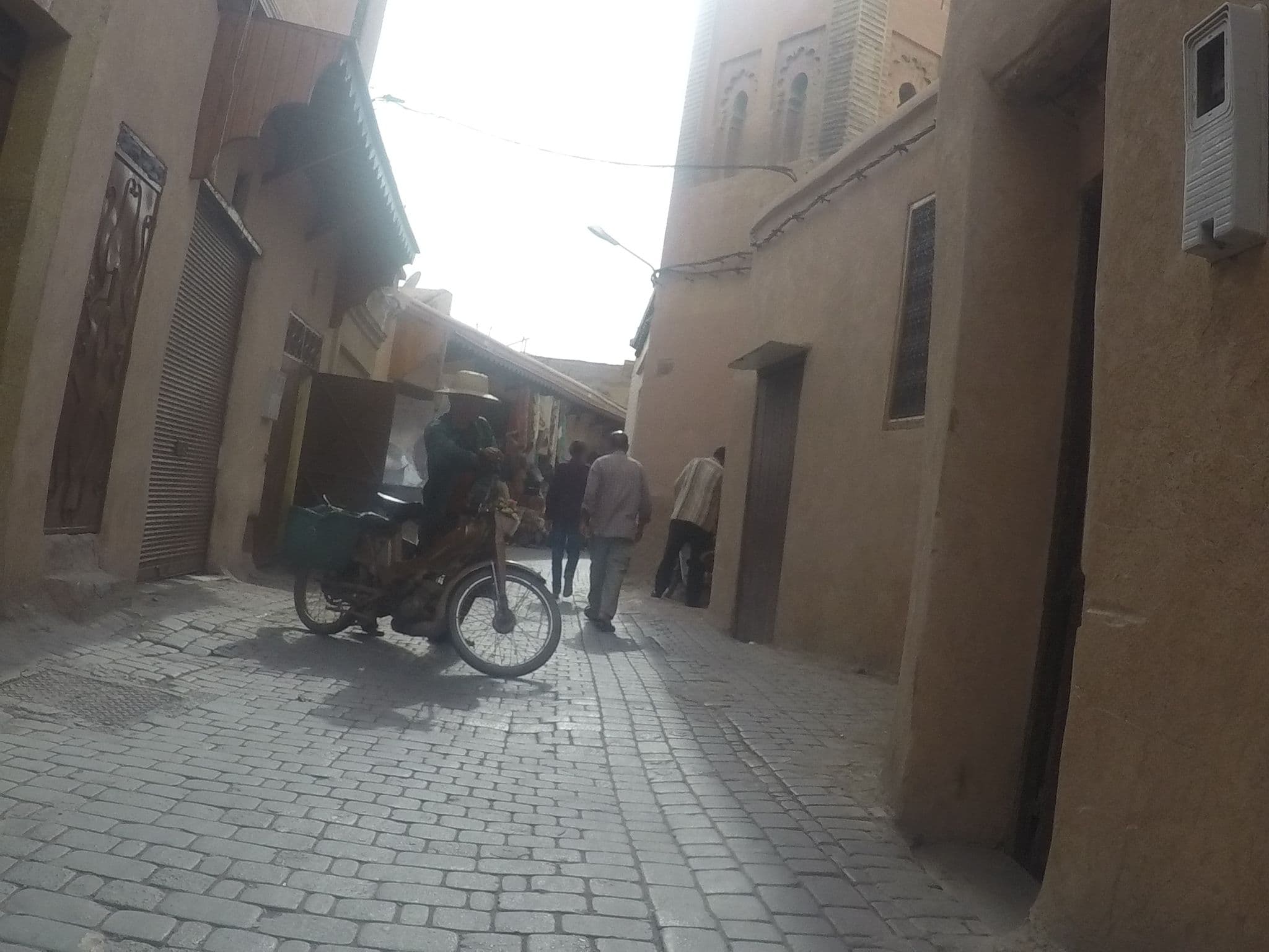 Street view near Riad Karmela, Marrakesh