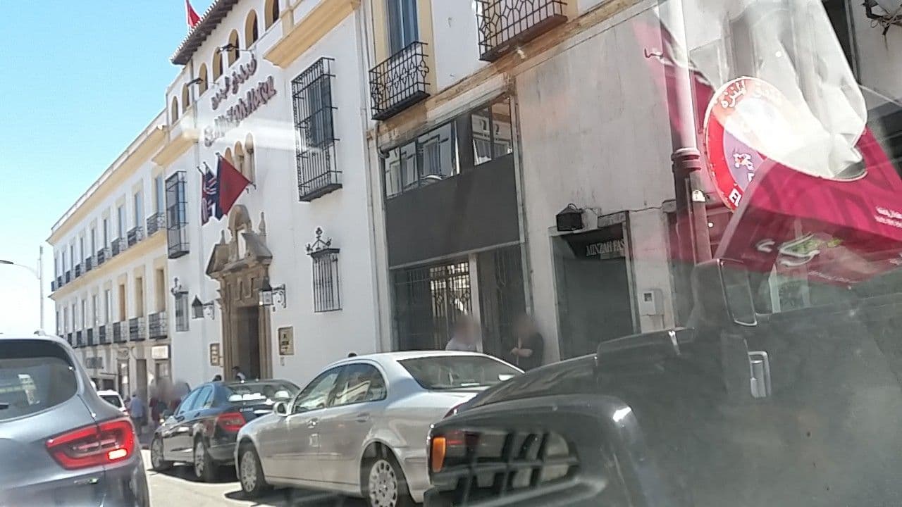 Street view near Pension Gibraltar, Tangier — © tangermycity (CC BY-SA · Mapillary)