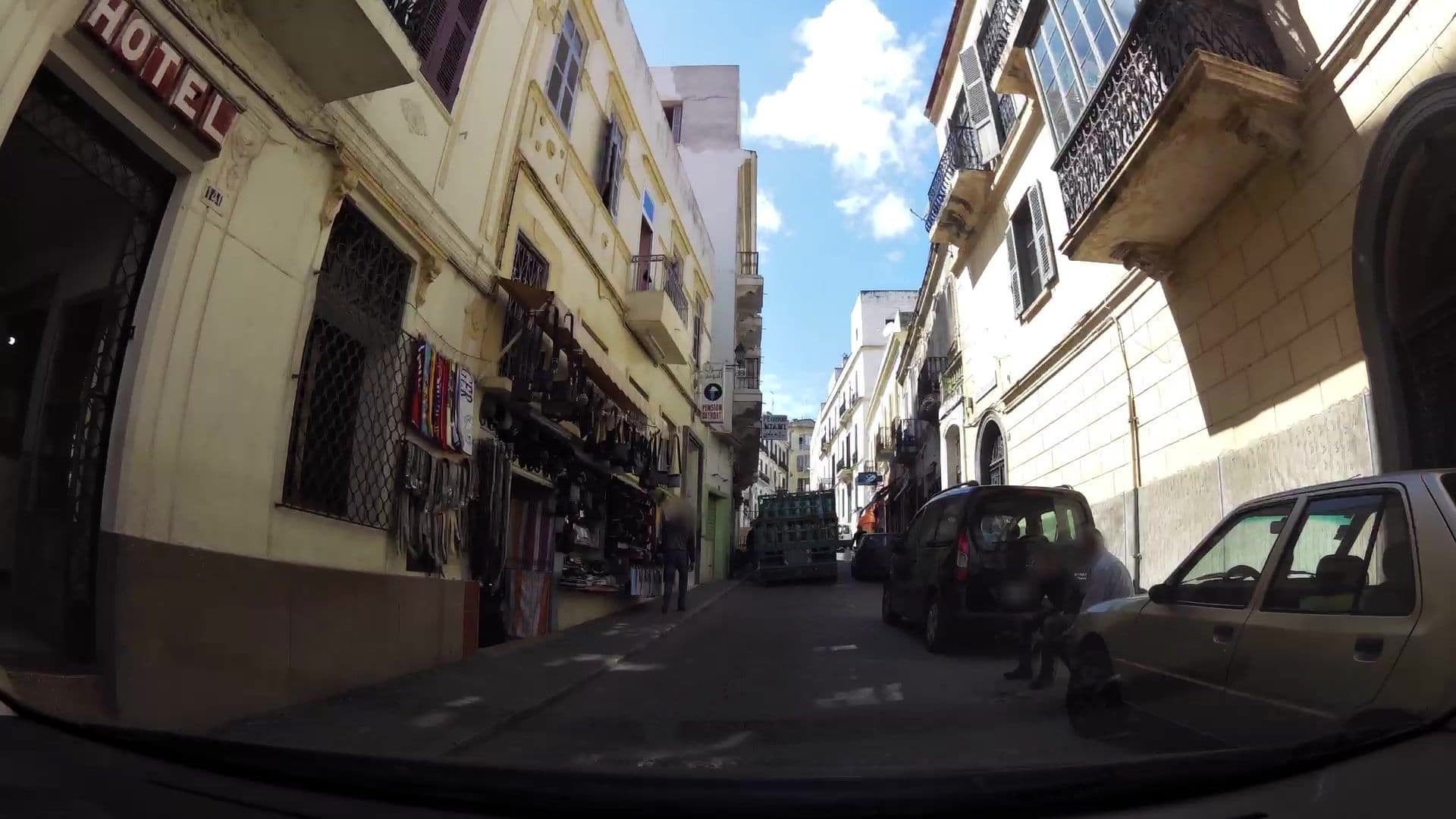 Street view near Hotel Royal, Tangier — © kaartcam (CC BY-SA · Mapillary)