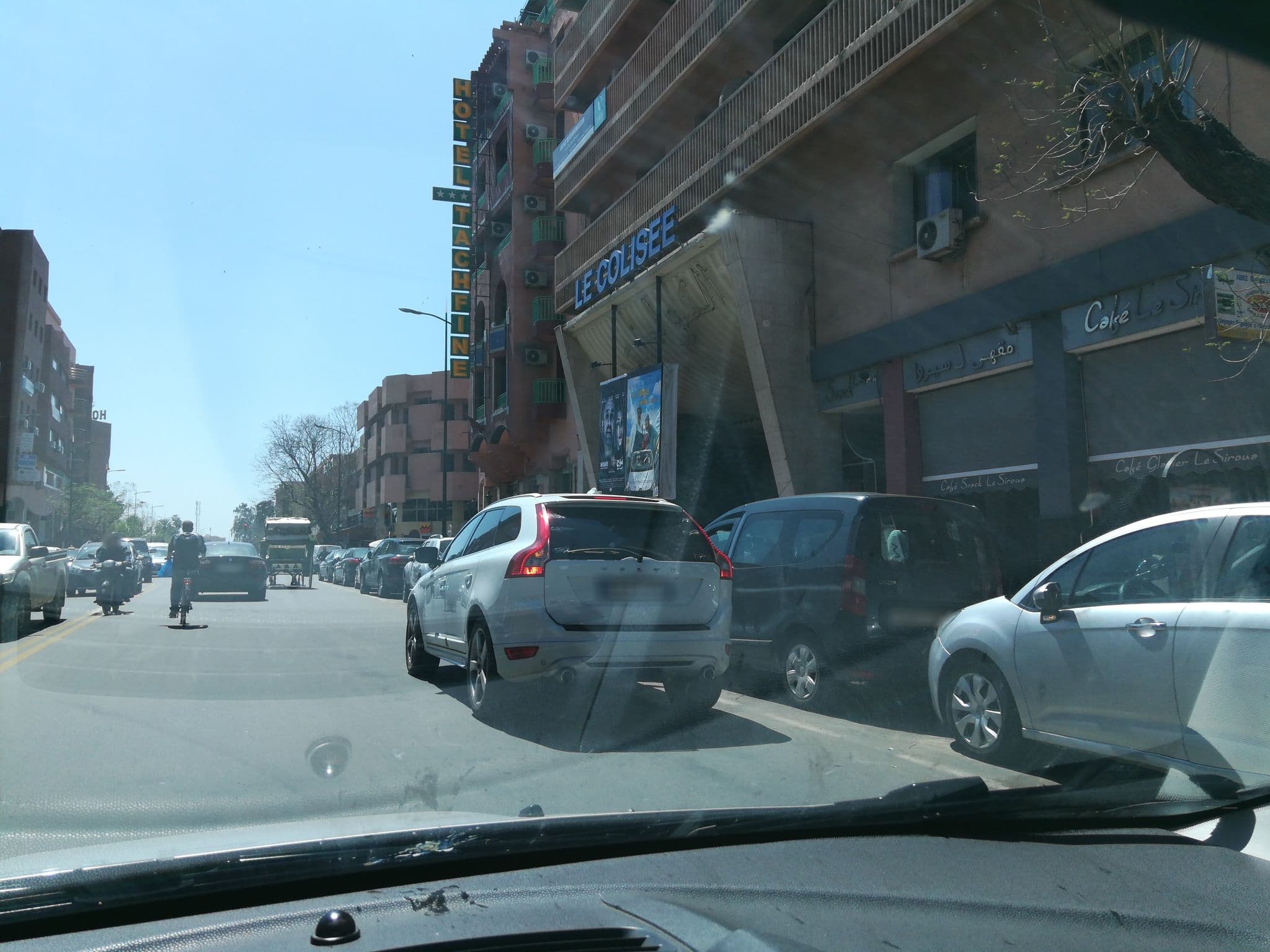 Street view near Hotel Tachfine, Marrakesh