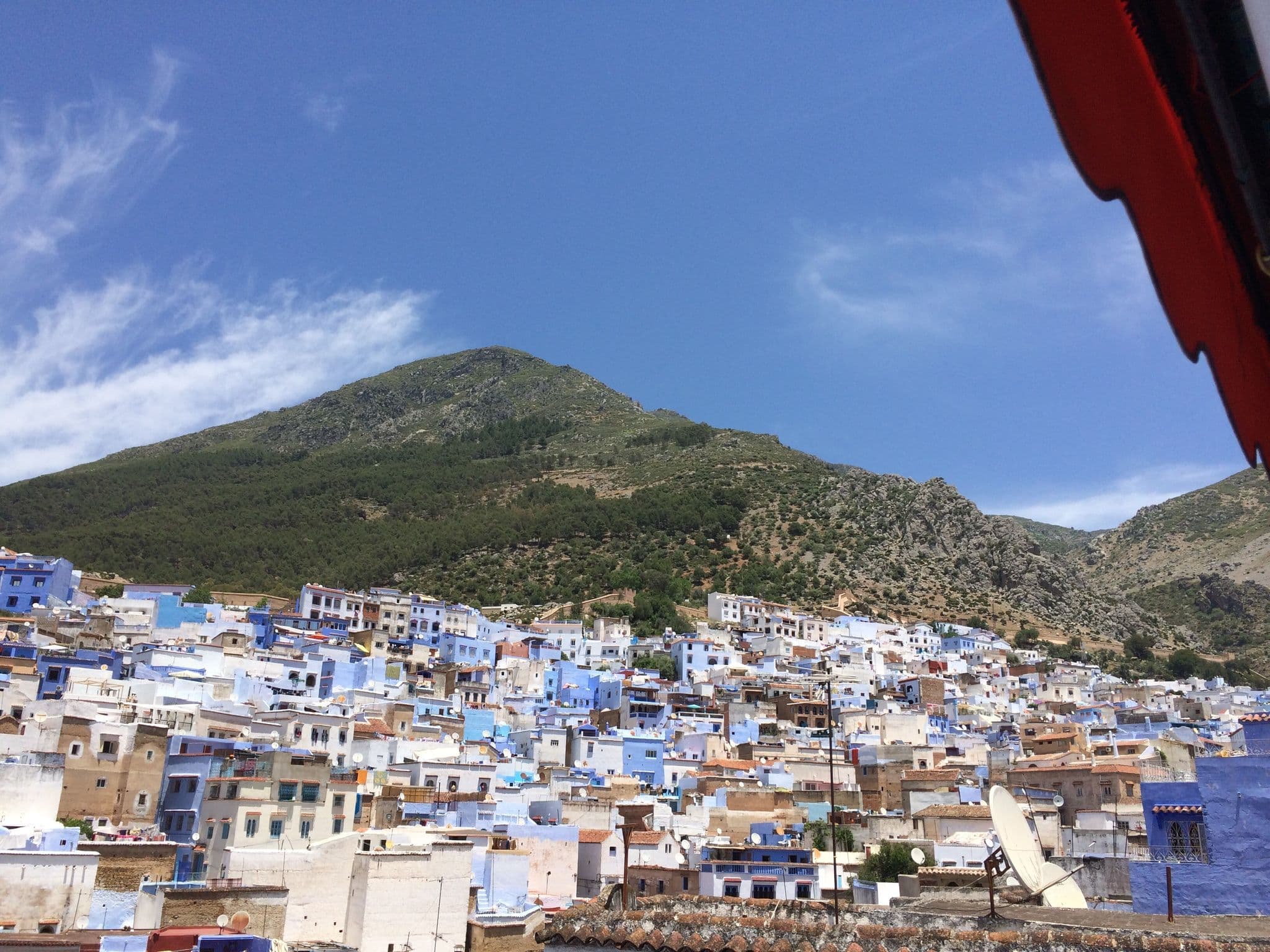 Street view near Pension Yasmina, Chefchaouen