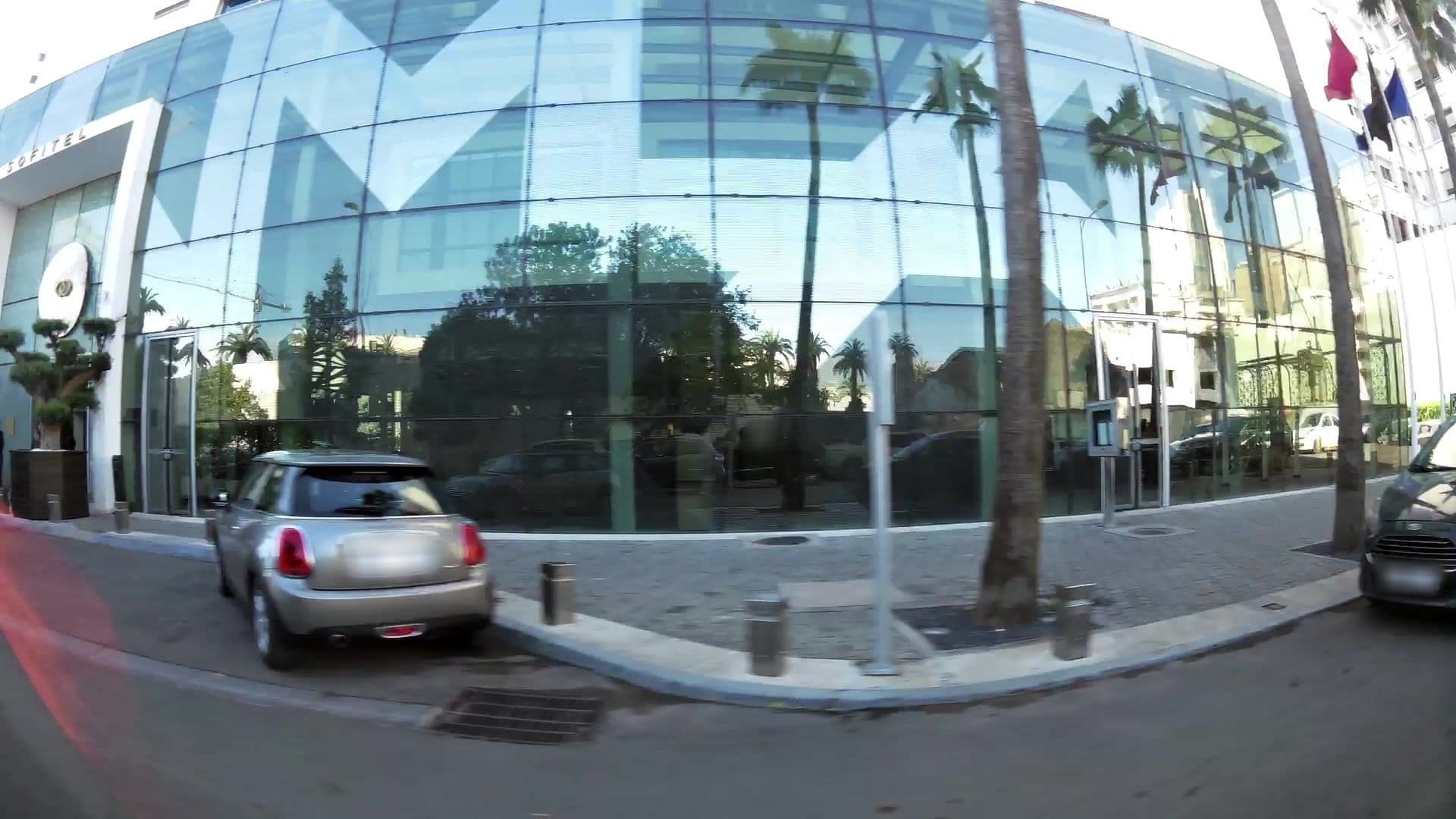 Street view near Sofitel, Casablanca — © kaartcam (CC BY-SA · Mapillary)