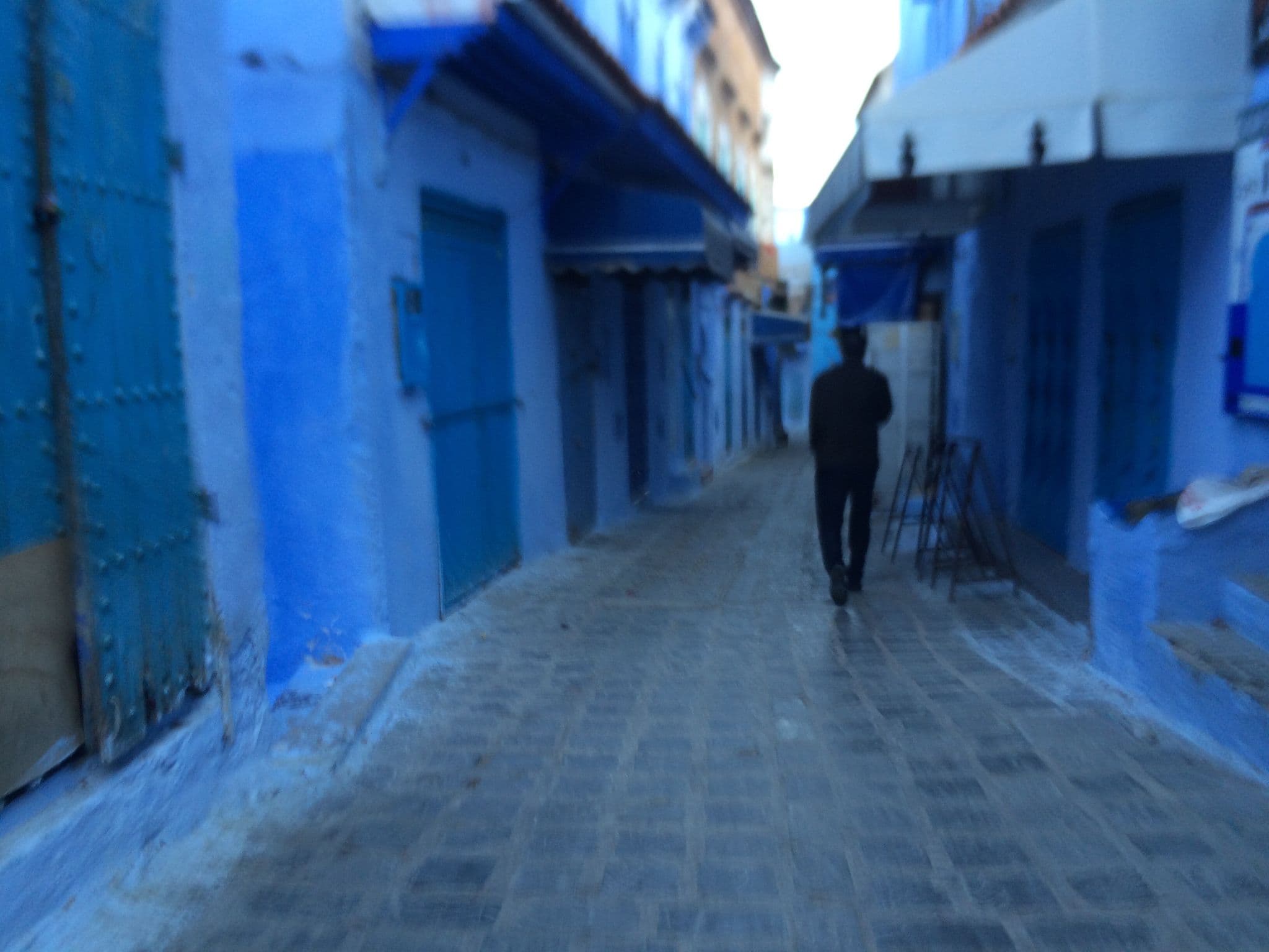 Street view near Dar Naya, Chefchaouen