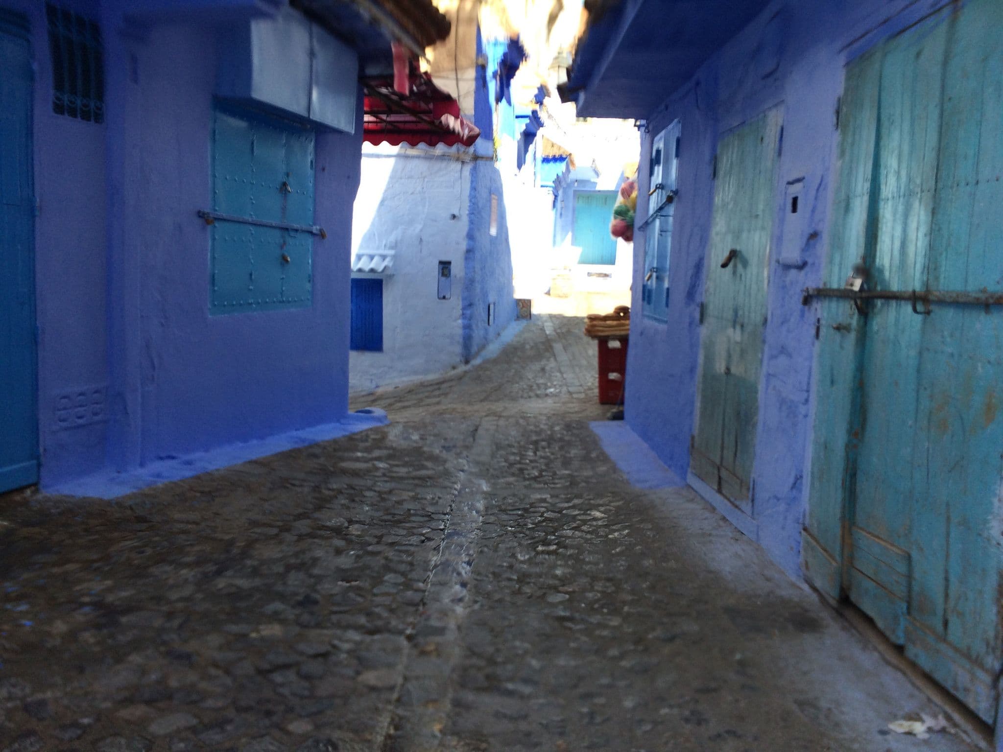 Street view near Dar Baibou, Chefchaouen