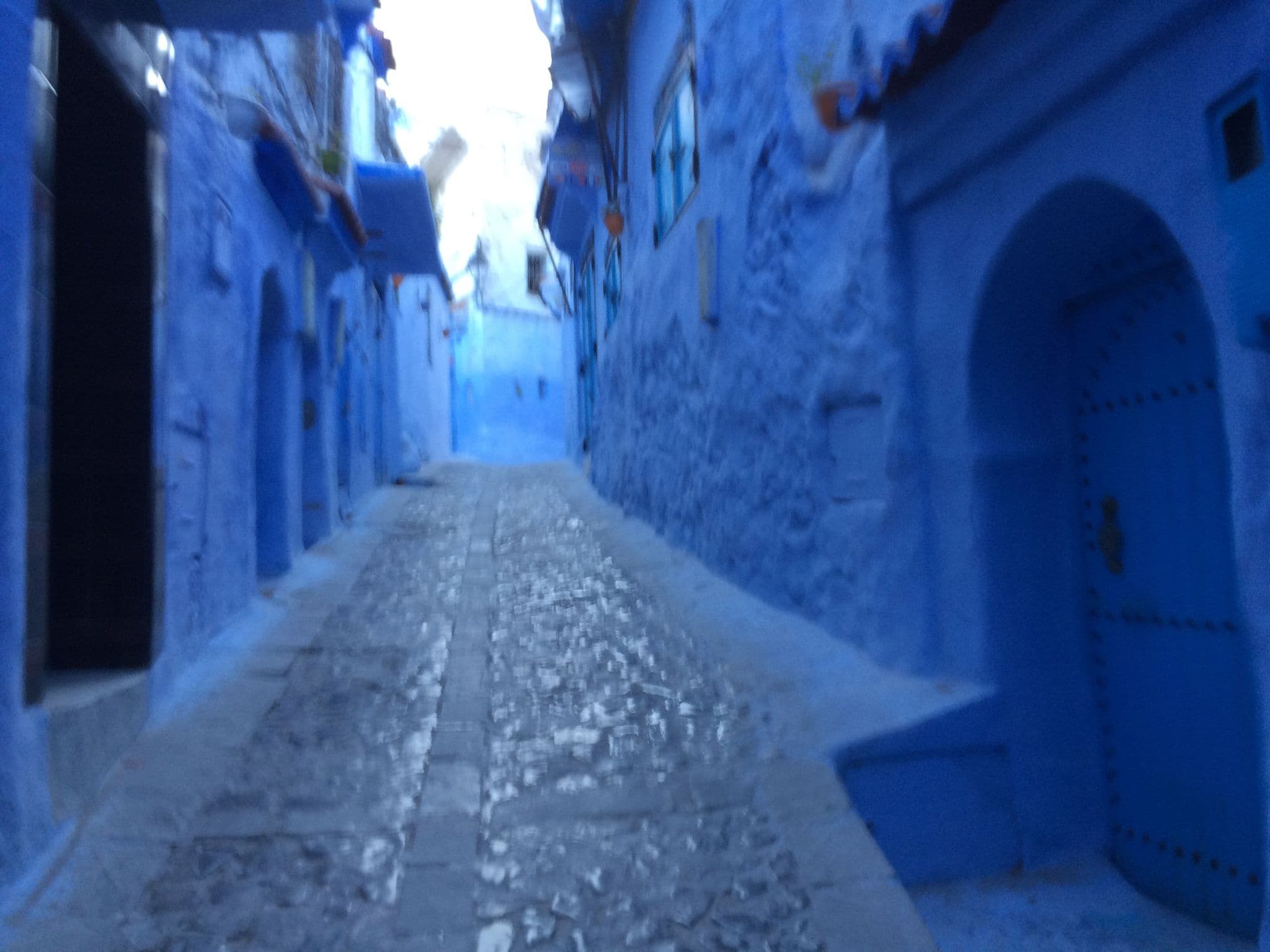 Street view near Dar Lbakal, Chefchaouen — © sige (CC BY-SA · Mapillary)
