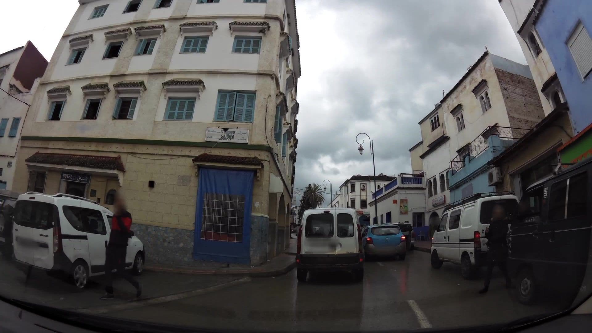 Street view near Hotel Al Ittihad, Chefchaouen