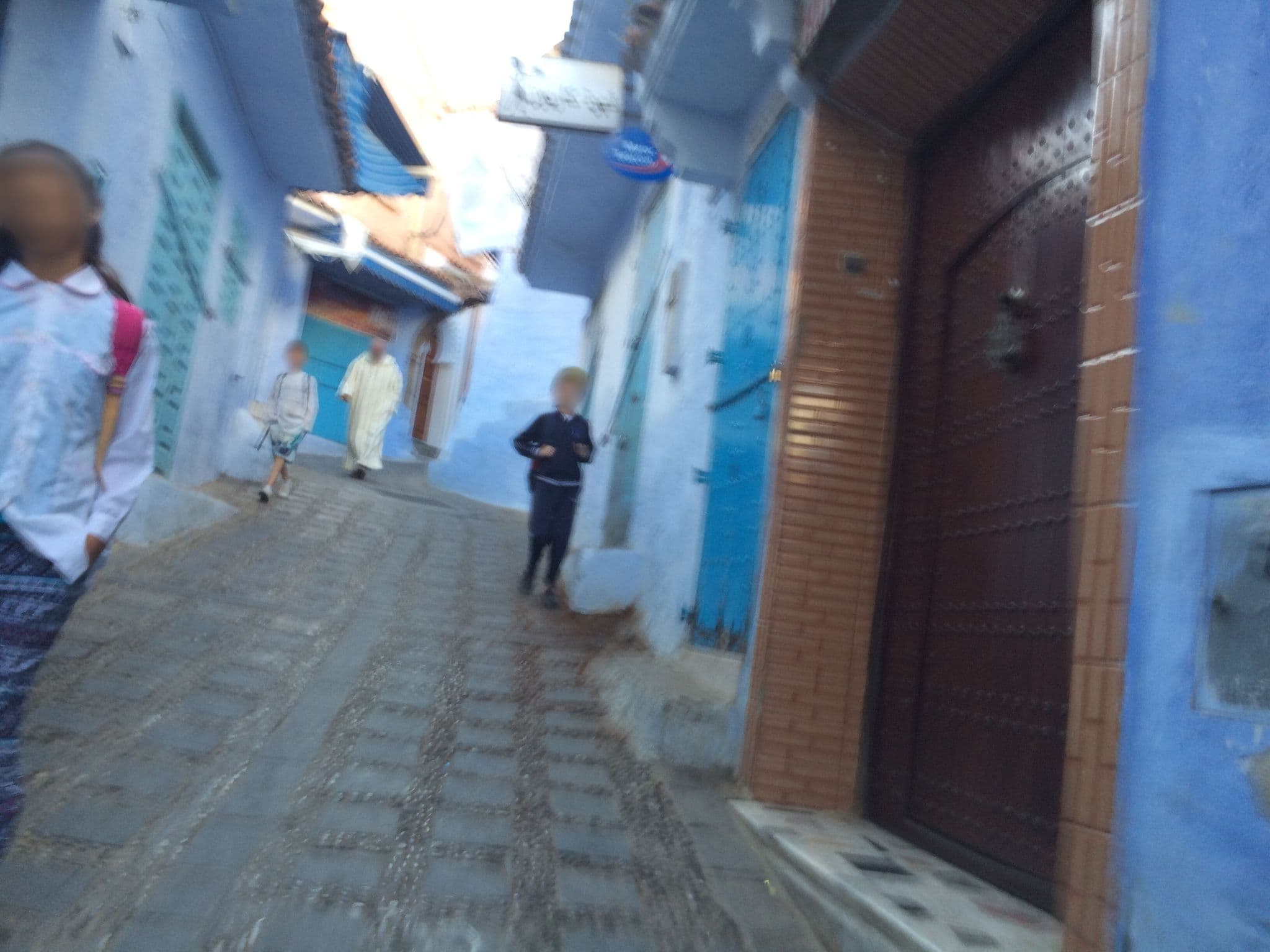 Street view near Hotel Bab el Ain, Chefchaouen — © sige (CC BY-SA · Mapillary)