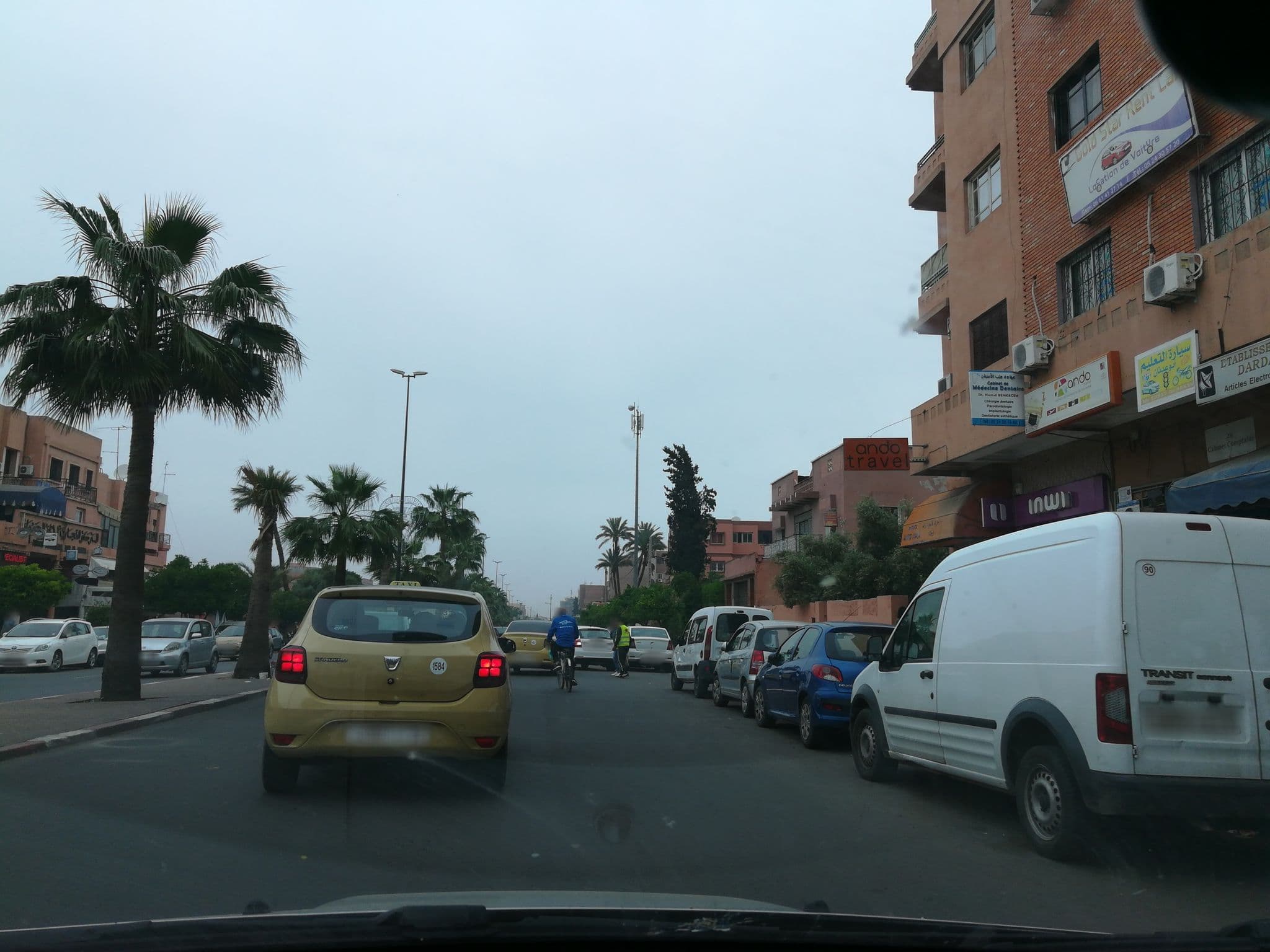 Street view near Hôtel Majorelle, Marrakesh