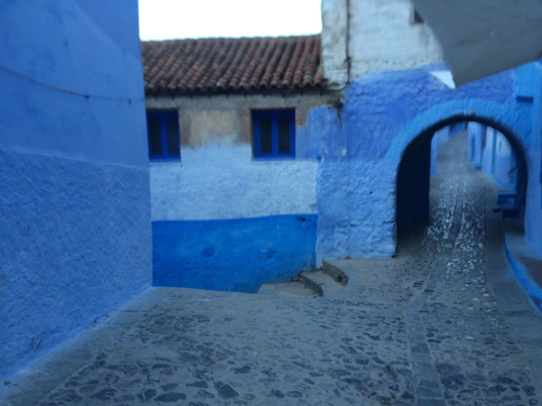 Street view near Hotel Ras El Maa, Chefchaouen