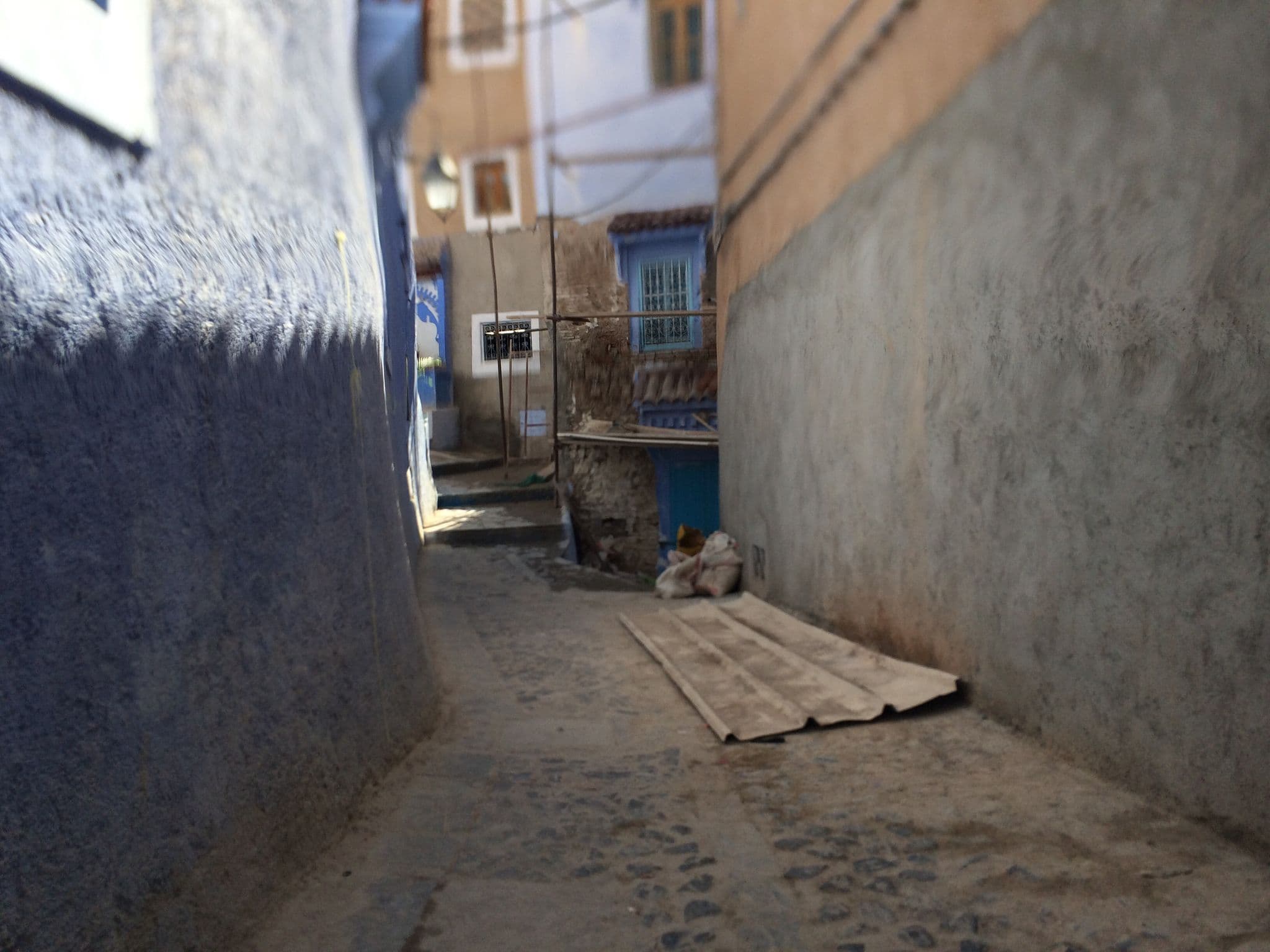 Street view near Pension Familiar Vallparadis, Chefchaouen