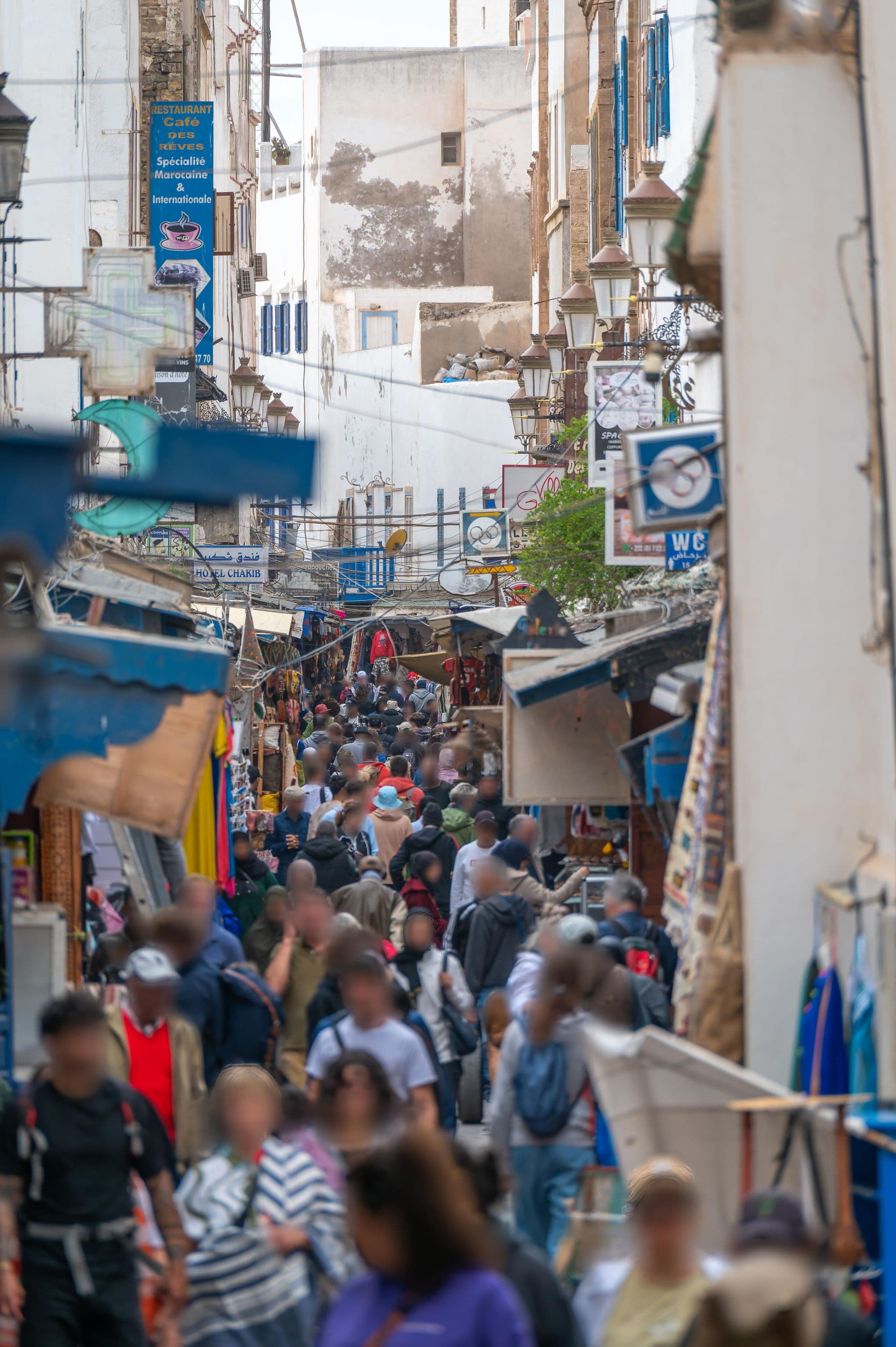 Street view near Riad Lune Etoile, Essaouira