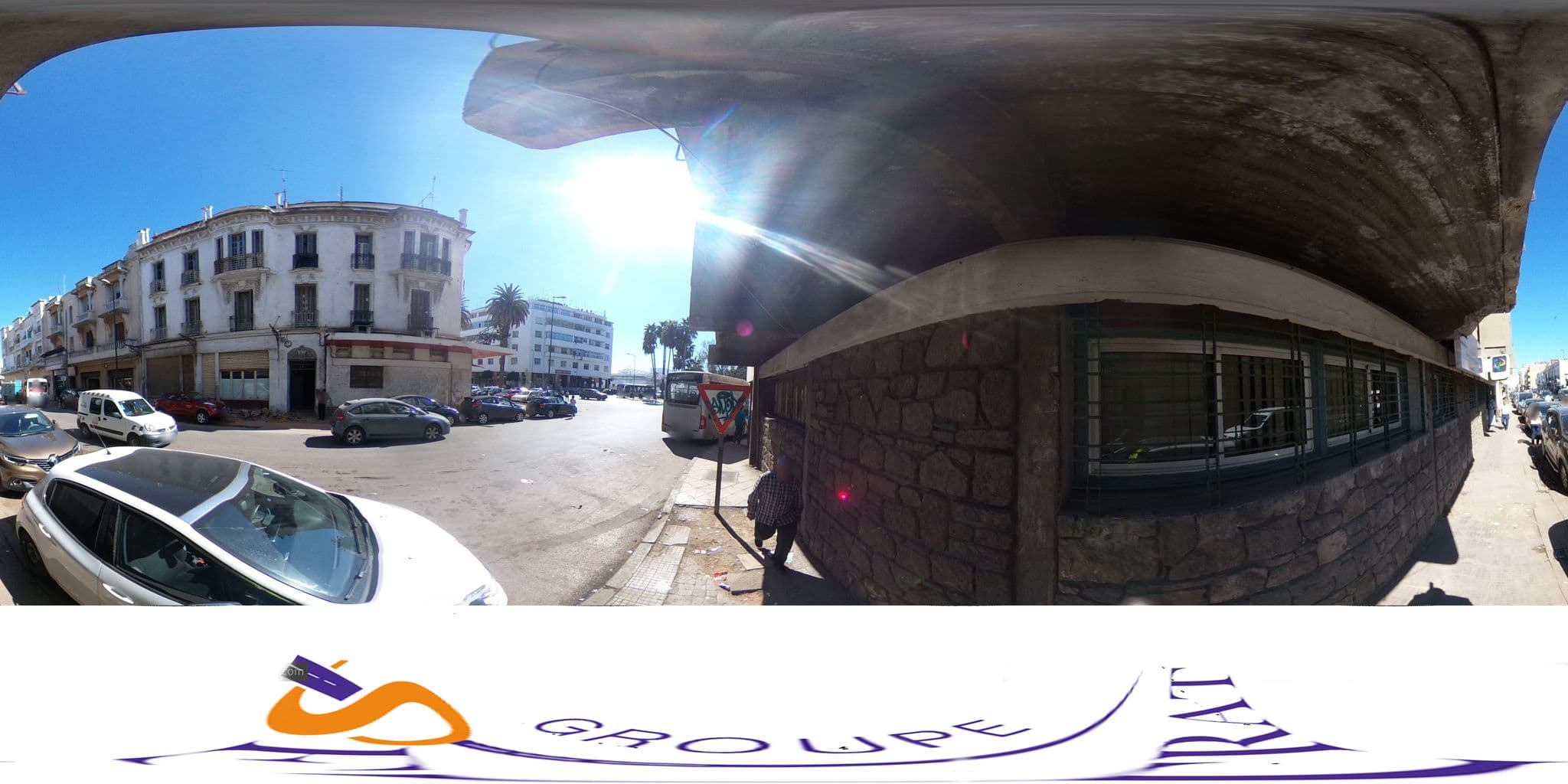 Street view near Malak, Rabat — © setrat (CC BY-SA · Mapillary)