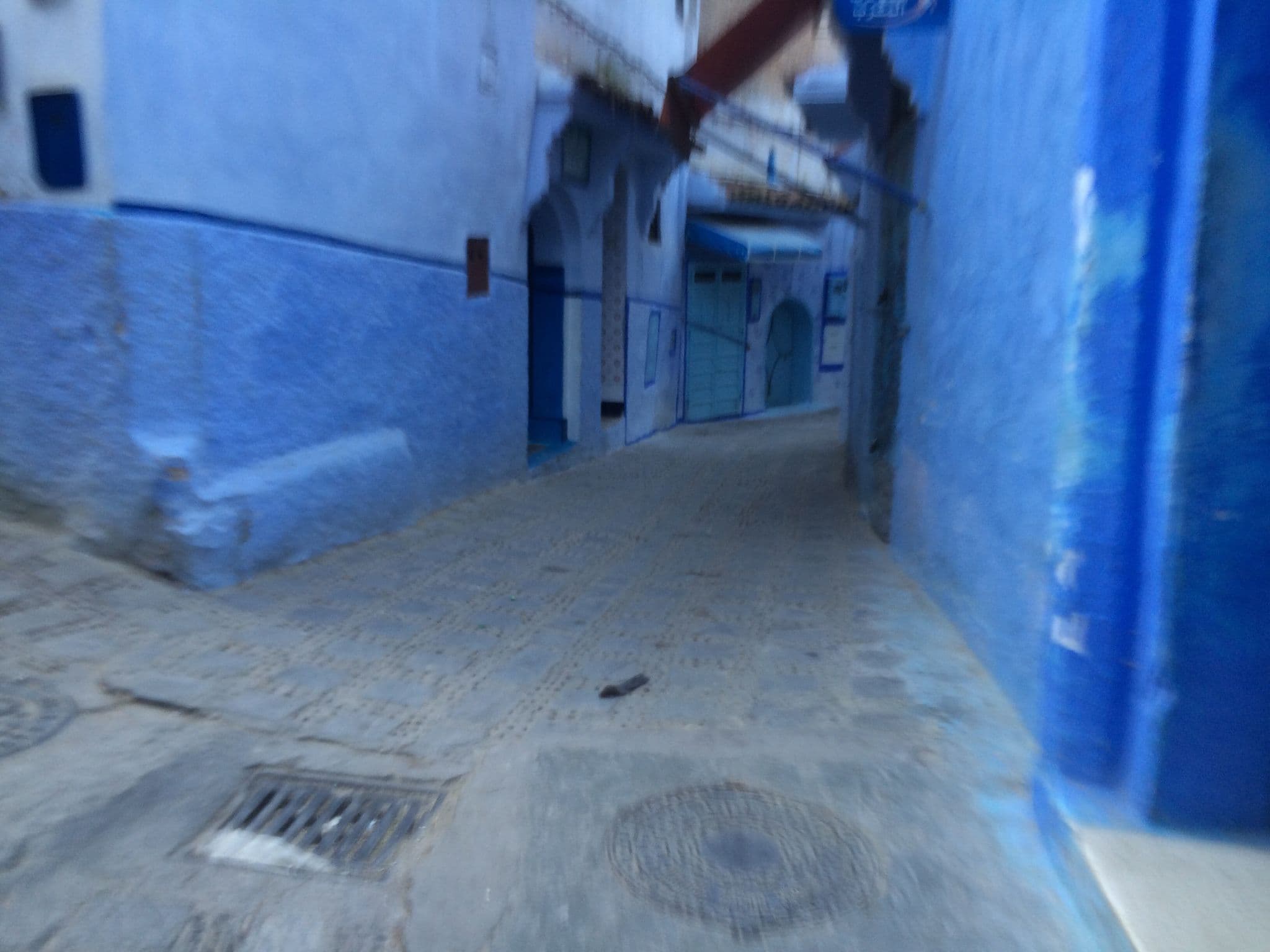 Street view near Hotel Ibn Batouta, Chefchaouen