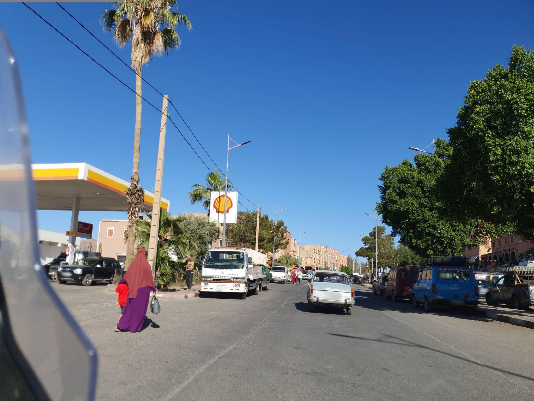 Street view near Café Restaurant Hotel La Kasba, Taliouine — © russmcd (CC BY-SA · Mapillary)