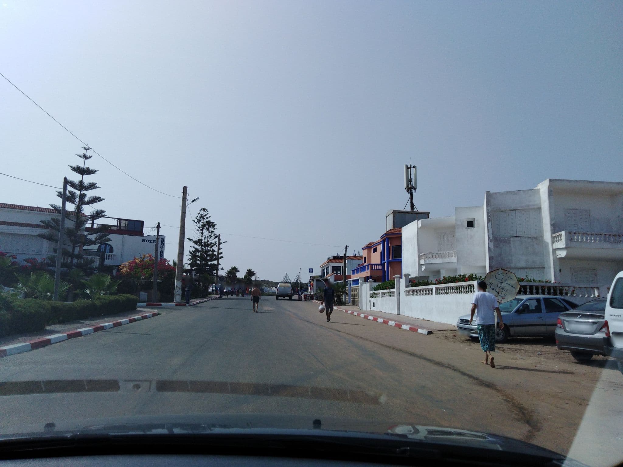 Street view near Beautiful villa with ocean view, Oualidia — © here2018 (CC BY-SA · Mapillary)