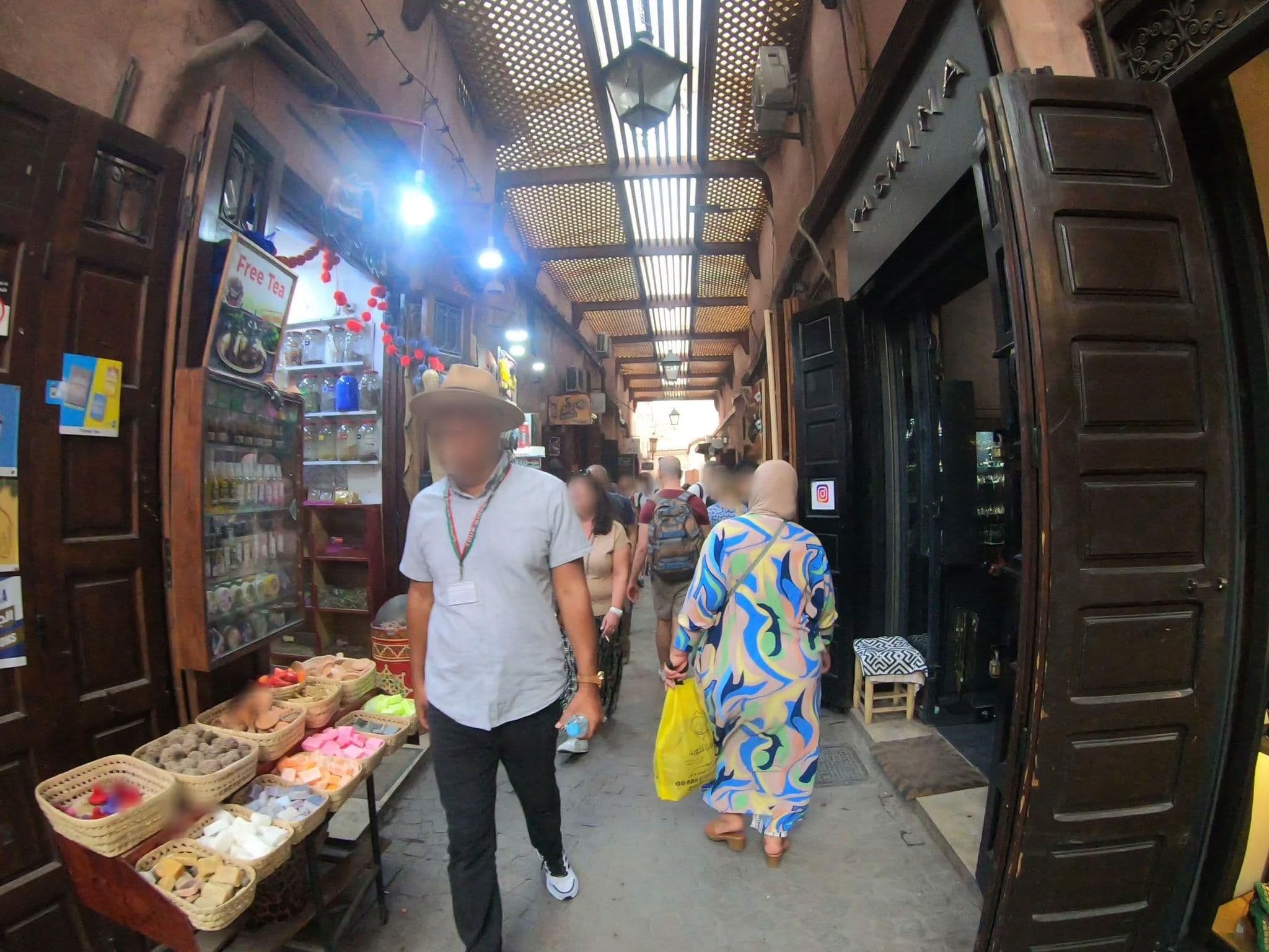 Street view near riad dalla santa, Marrakesh