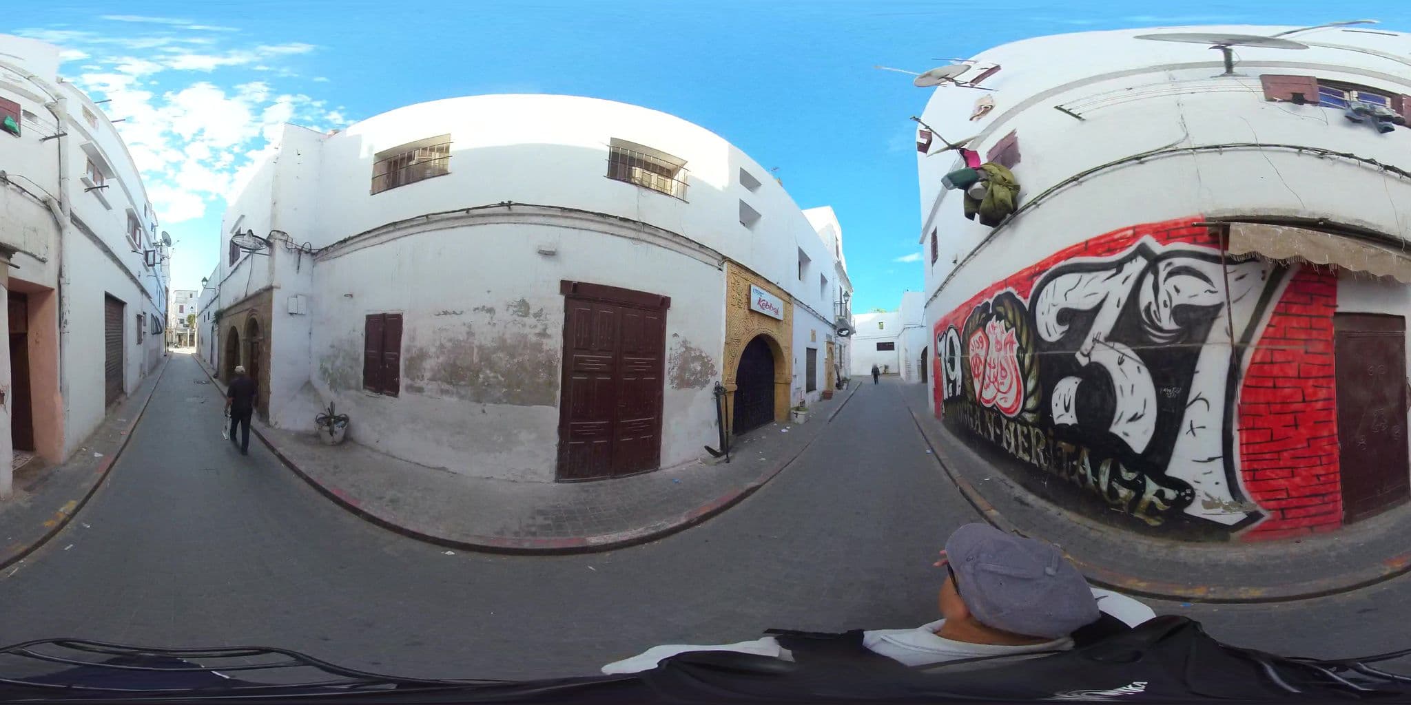 Street view near Youth Hostel International, Casablanca — © immergismap (CC BY-SA · Mapillary)