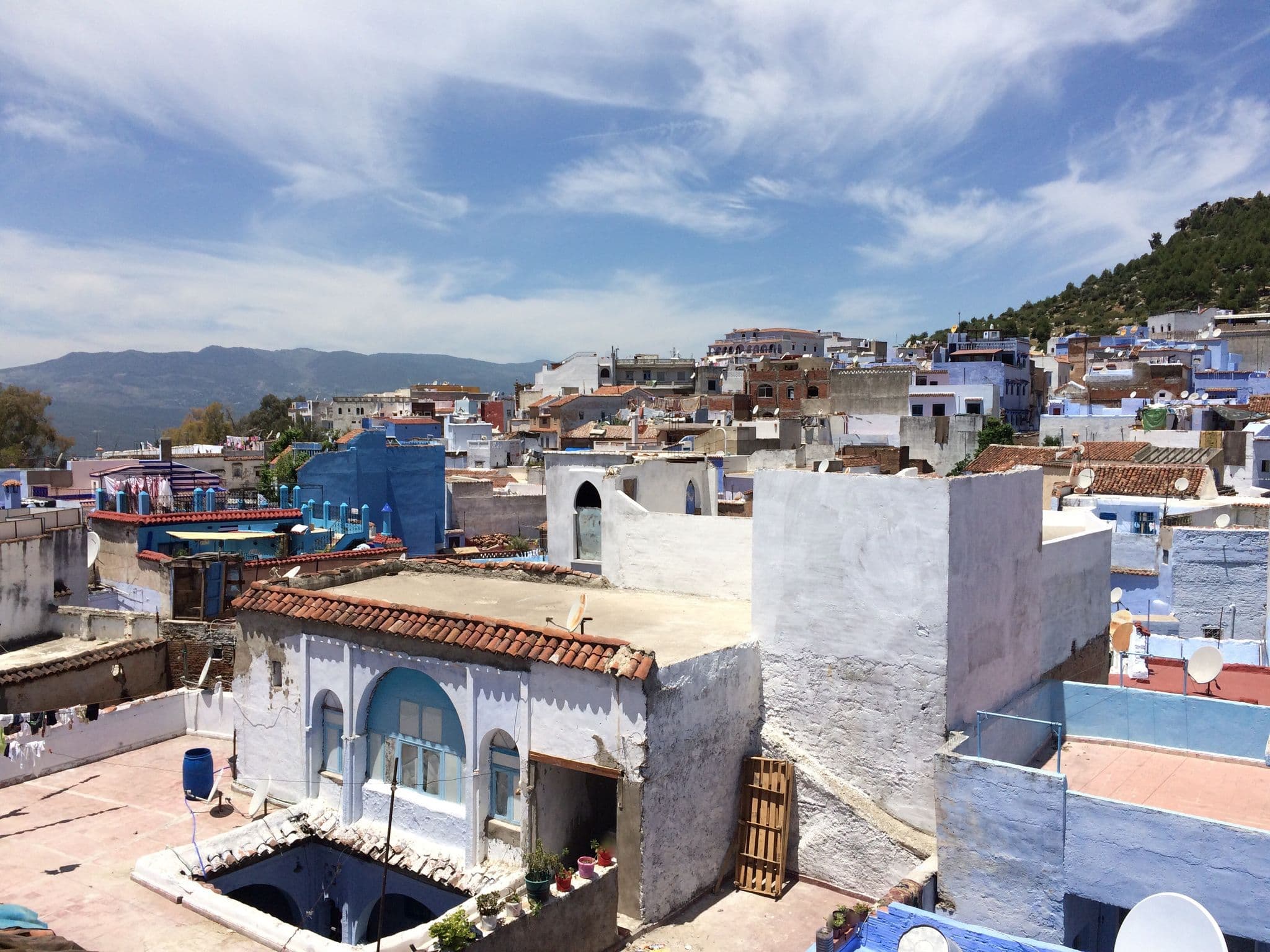 Street view near dar lallachafia 1 دار للا الشافية للضيافة, Chefchaouen — © sige (CC BY-SA · Mapillary)