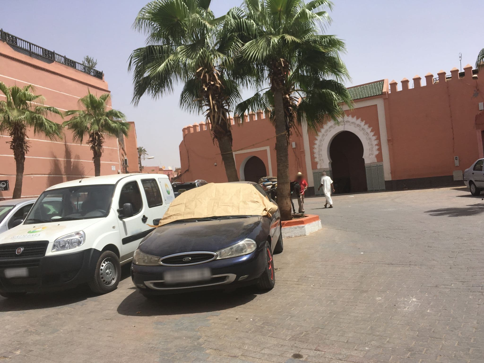 Street view near The Madrassa, Marrakesh
