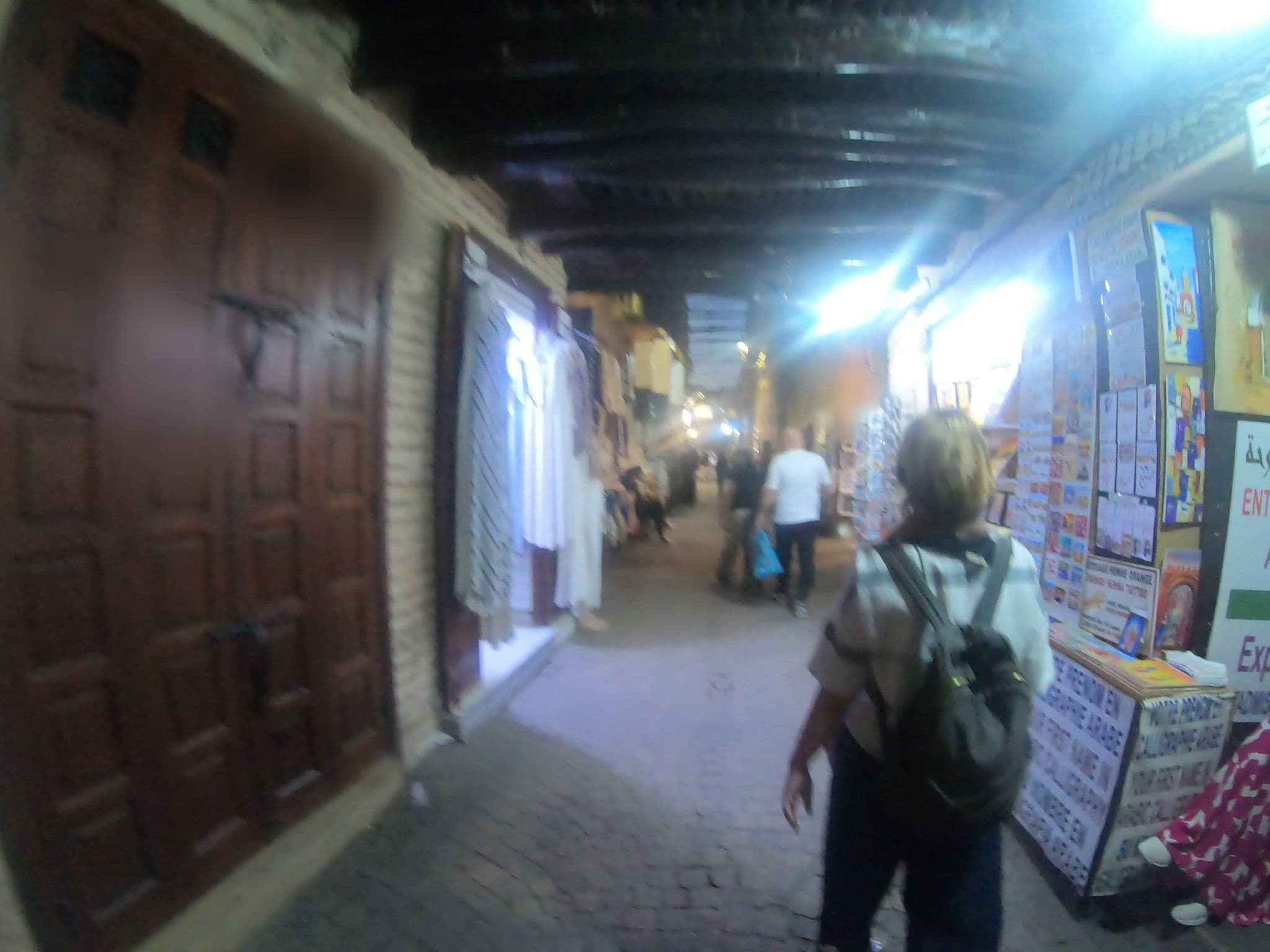 Street view near Riad Jenan Adam, Marrakesh