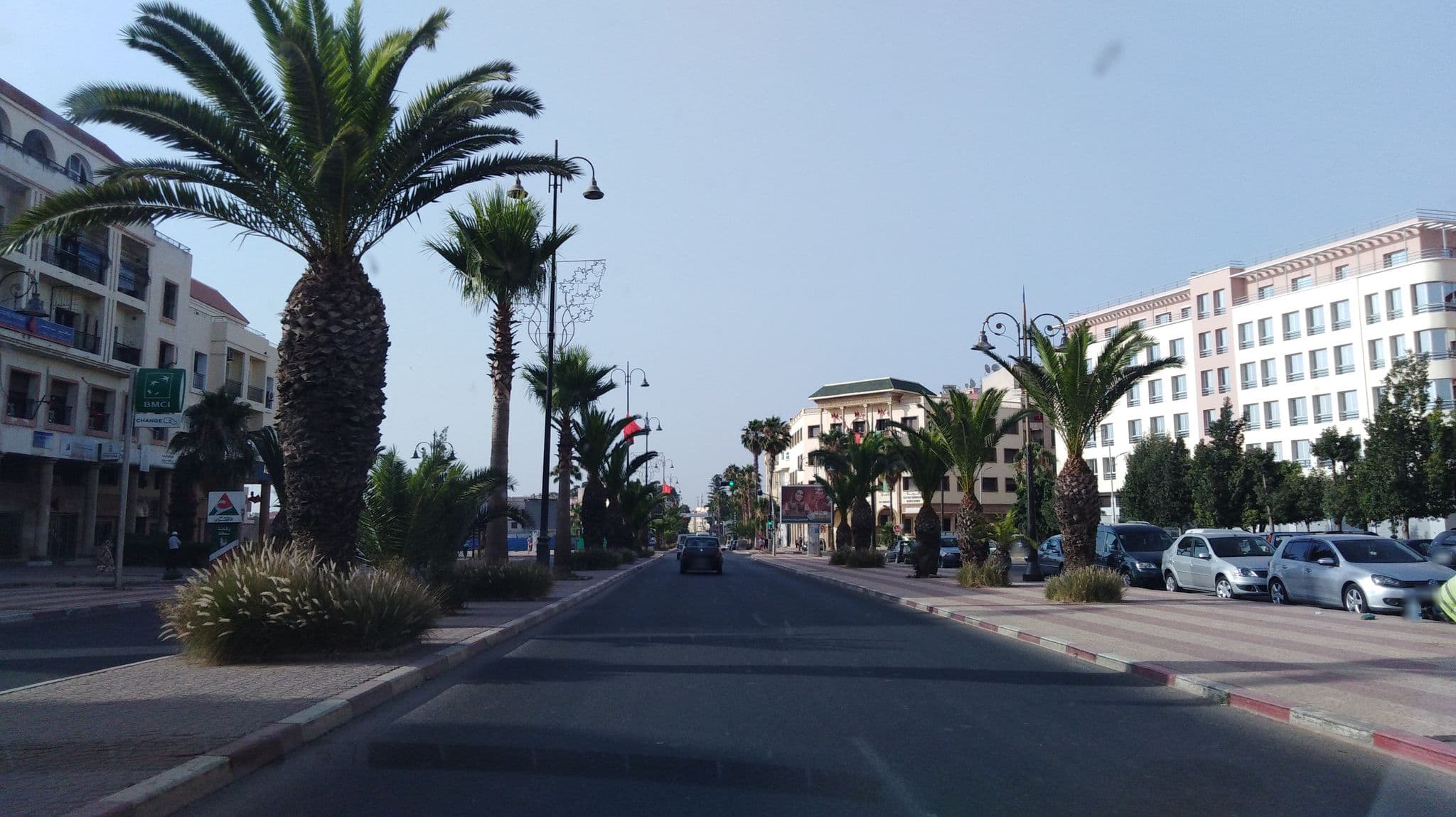 Street view near Hôtel Bel air, Settat — © here2018 (CC BY-SA · Mapillary)