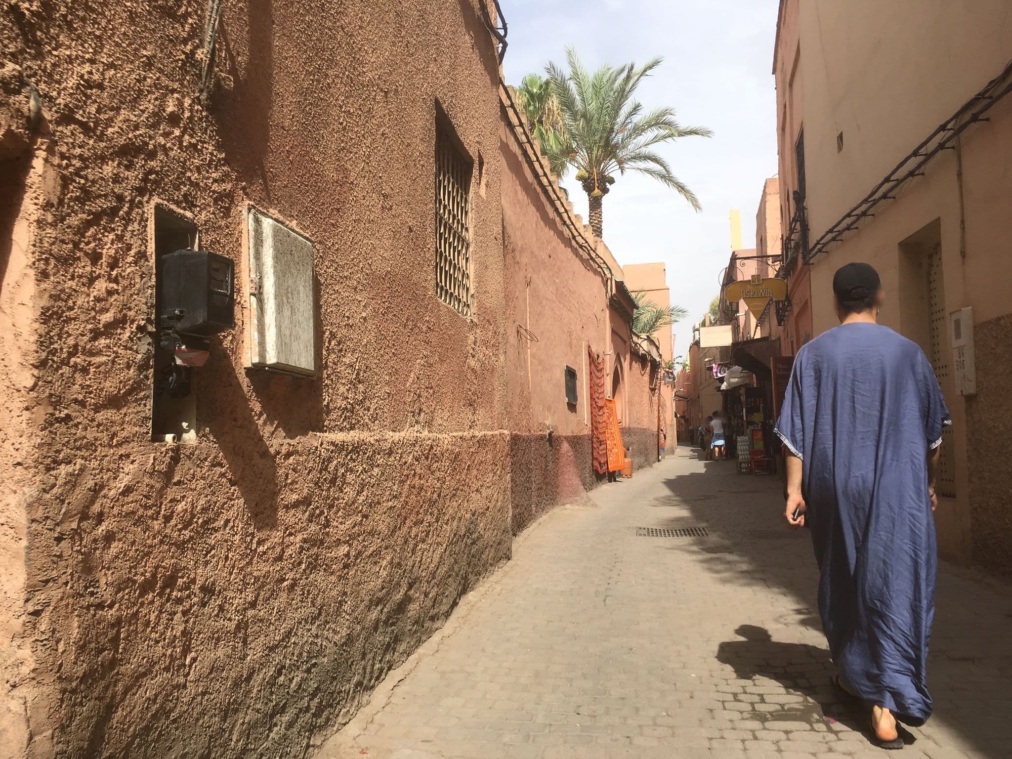 Street view near Riad Dar Attika, Marrakesh — © chrisbeddow (CC BY-SA · Mapillary)