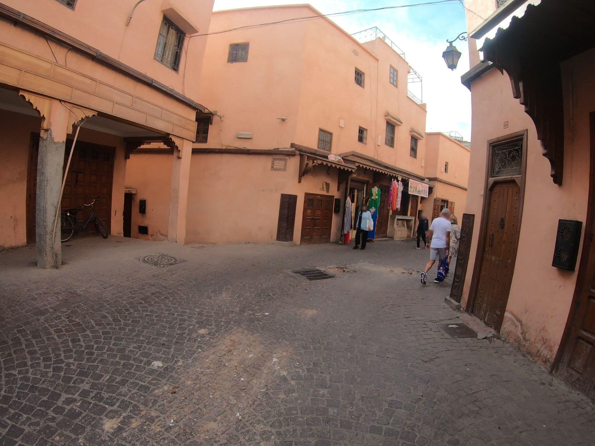 Street view near Riad Mejbar, Marrakesh