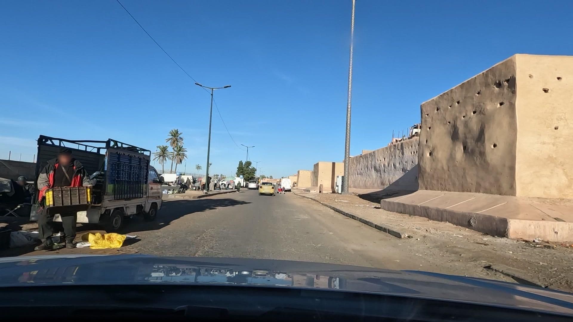 Street view near Riad Palais Delia, Marrakesh — © lucomsky (CC BY-SA · Mapillary)