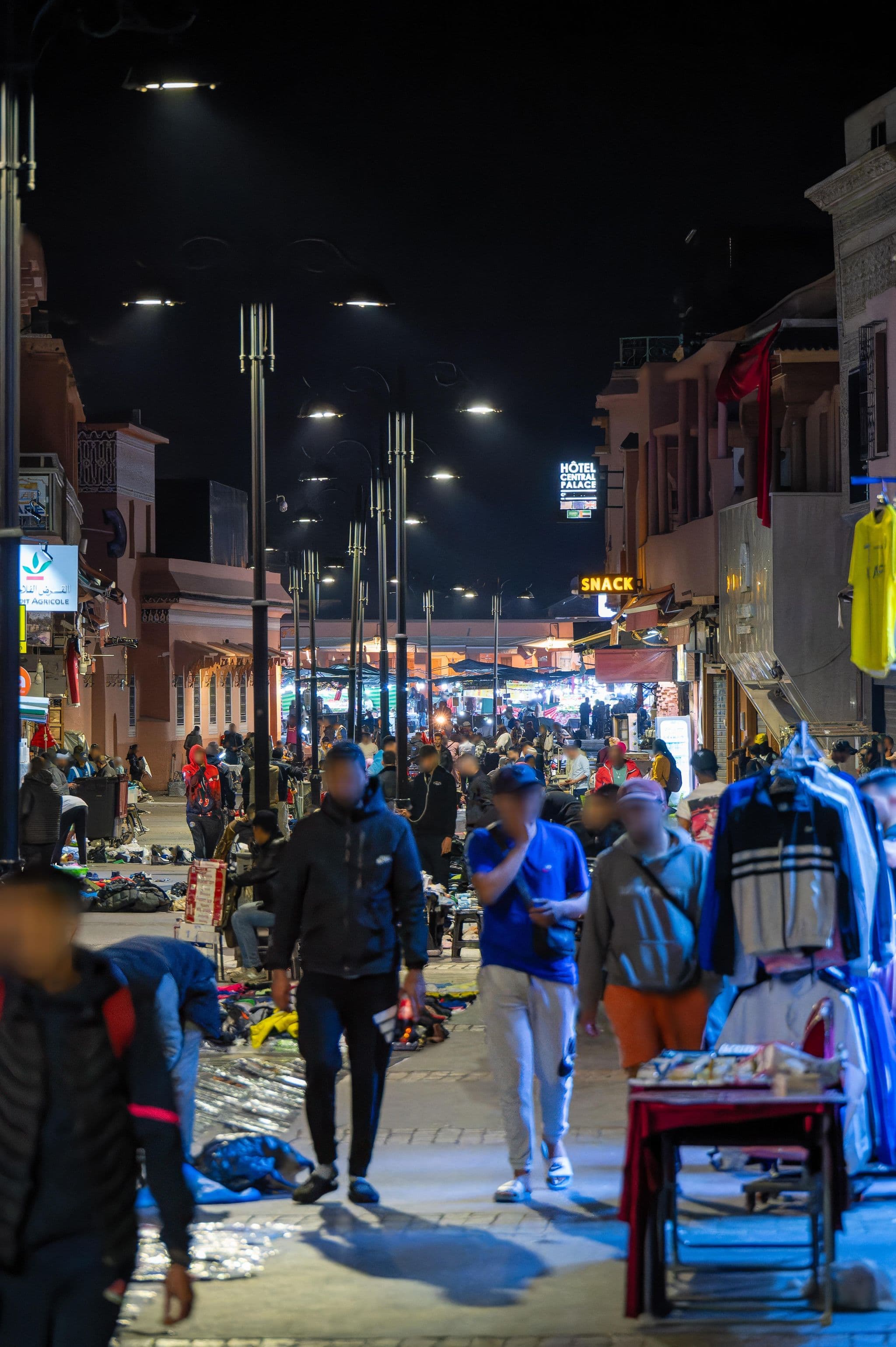 Street view near Aymane, Marrakesh