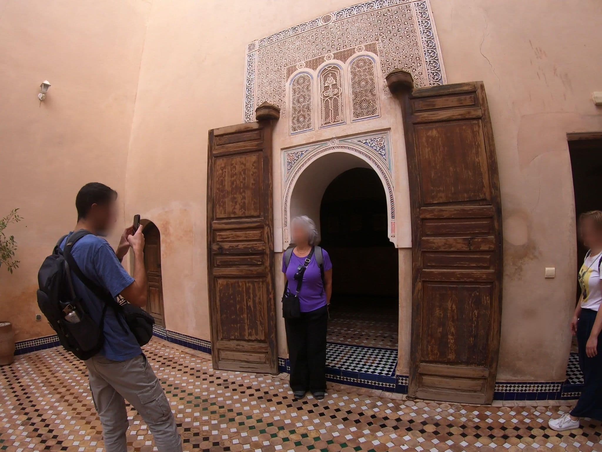 Street view near Hammam Rosa Bonheur, Marrakesh