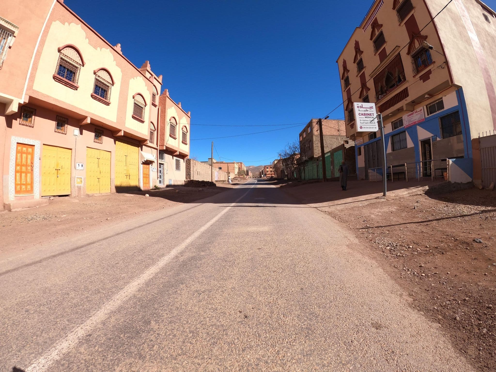 Street view near La Vallee des Nomades, Tinghir — © masterofnoroad (CC BY-SA · Mapillary)