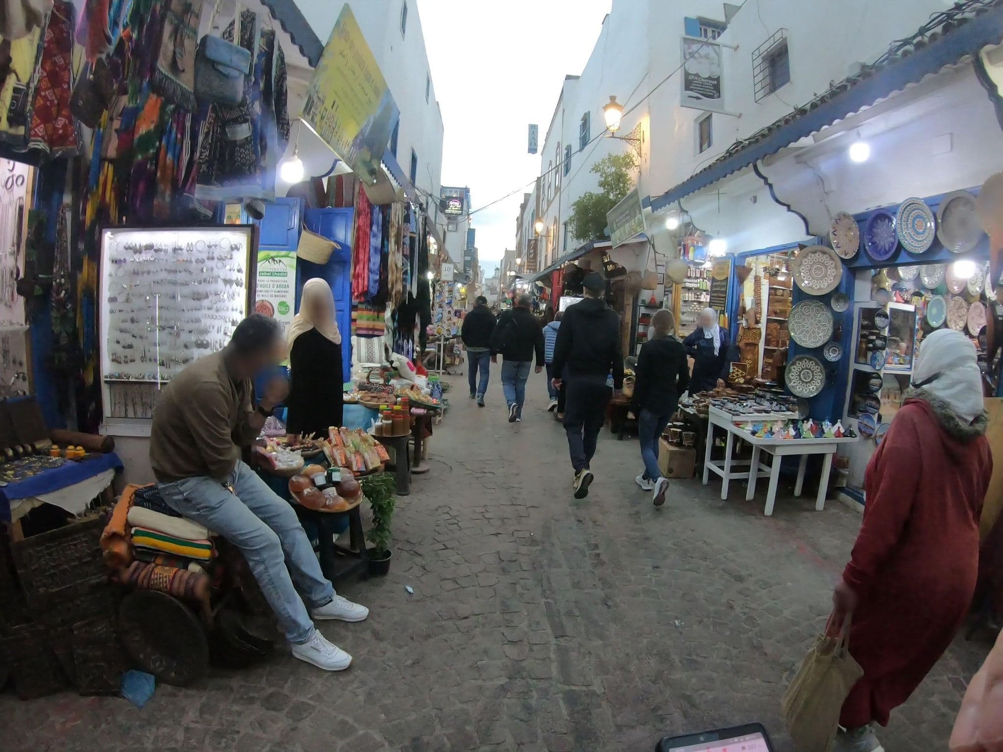 Street view near Riad Watier, Essaouira
