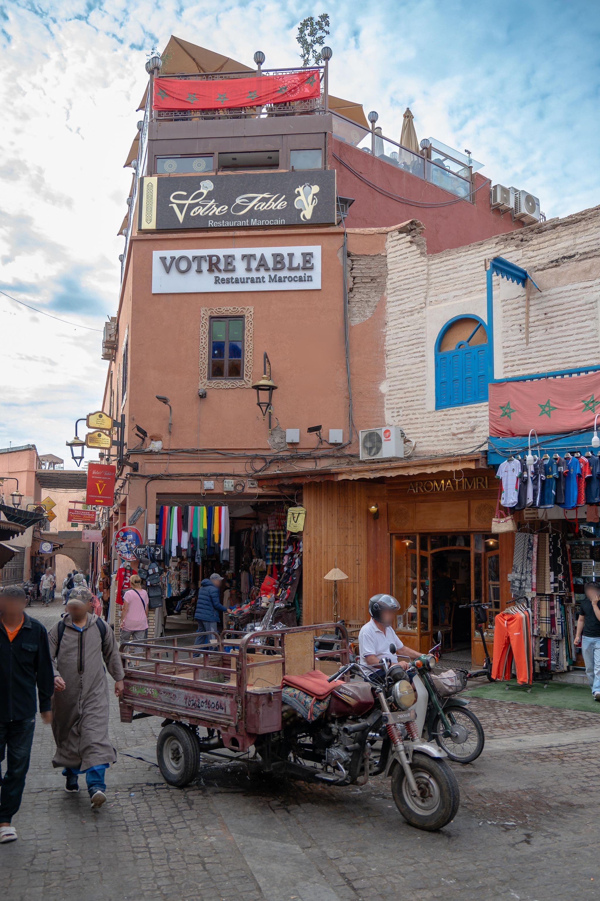 Street view near Hotel Mimosa, Marrakesh