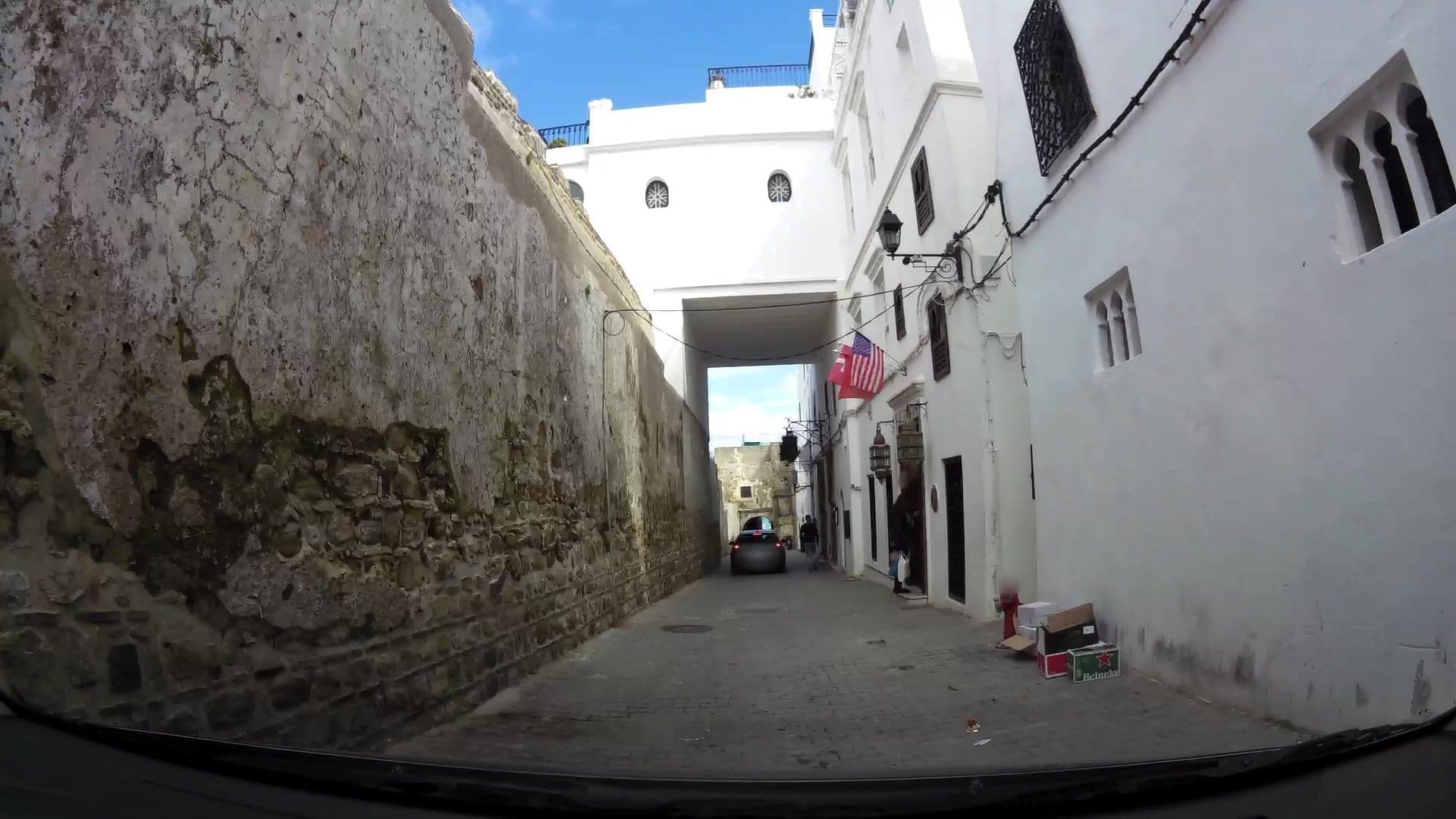 Street view near La Tangerina, Tangier — © kaartcam (CC BY-SA · Mapillary)