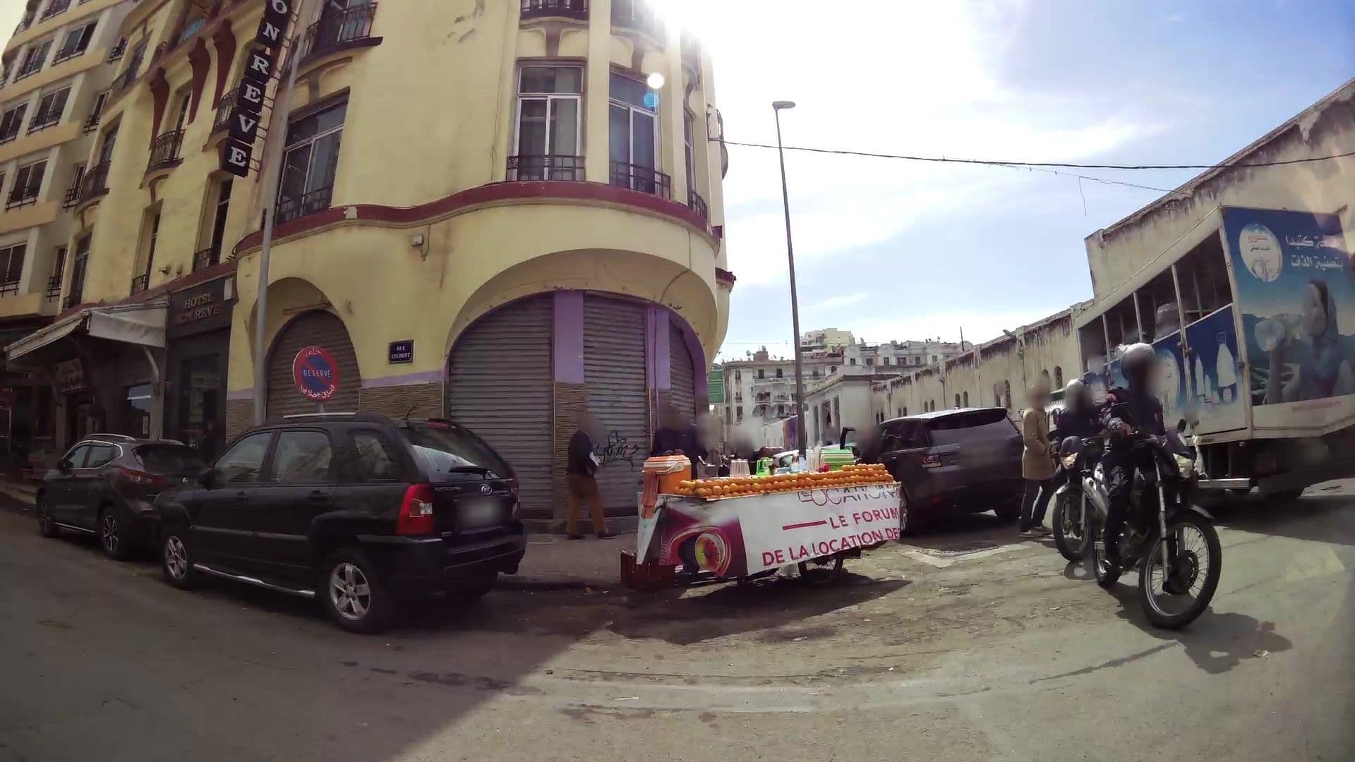 Street view near Hôtel Mon Rêve, Casablanca — © kaartcam (CC BY-SA · Mapillary)