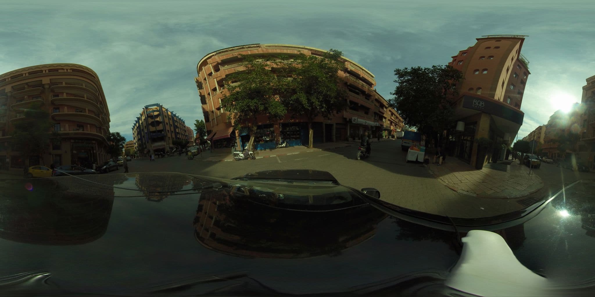 Street view near Oasis, Marrakesh