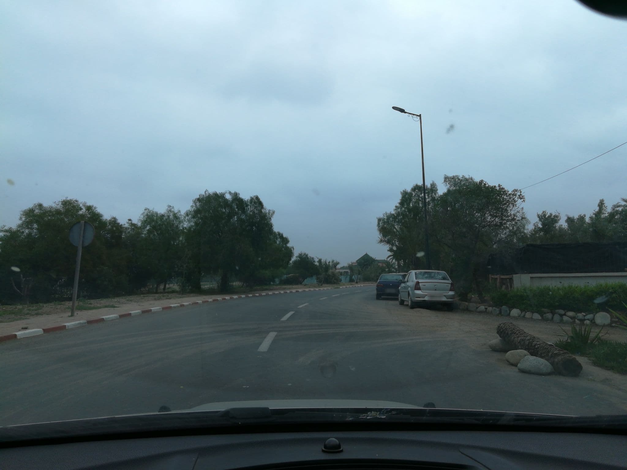 Street view near palmeraie golf palace, Marrakesh