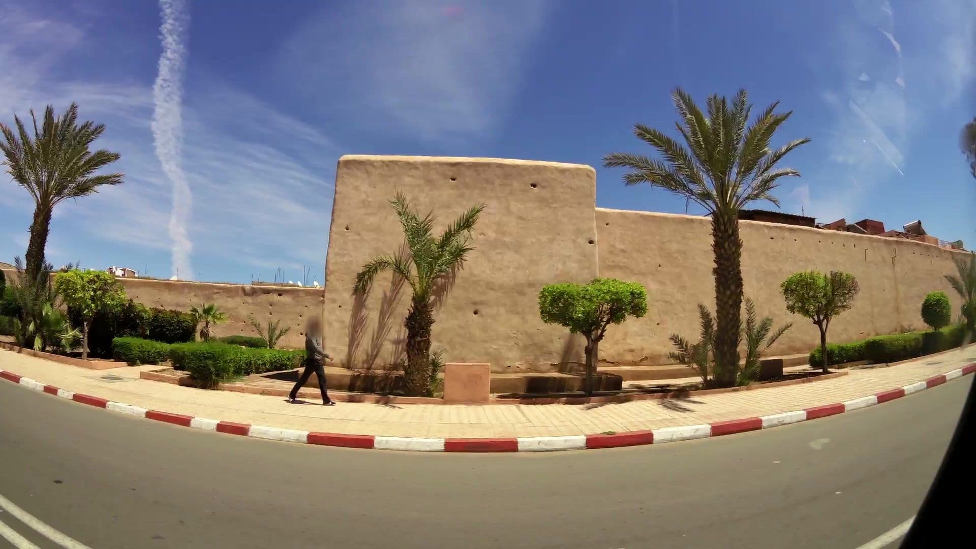 Street view near Riad Rockech, Méchouar-Kasba — © kaartcam (CC BY-SA · Mapillary)