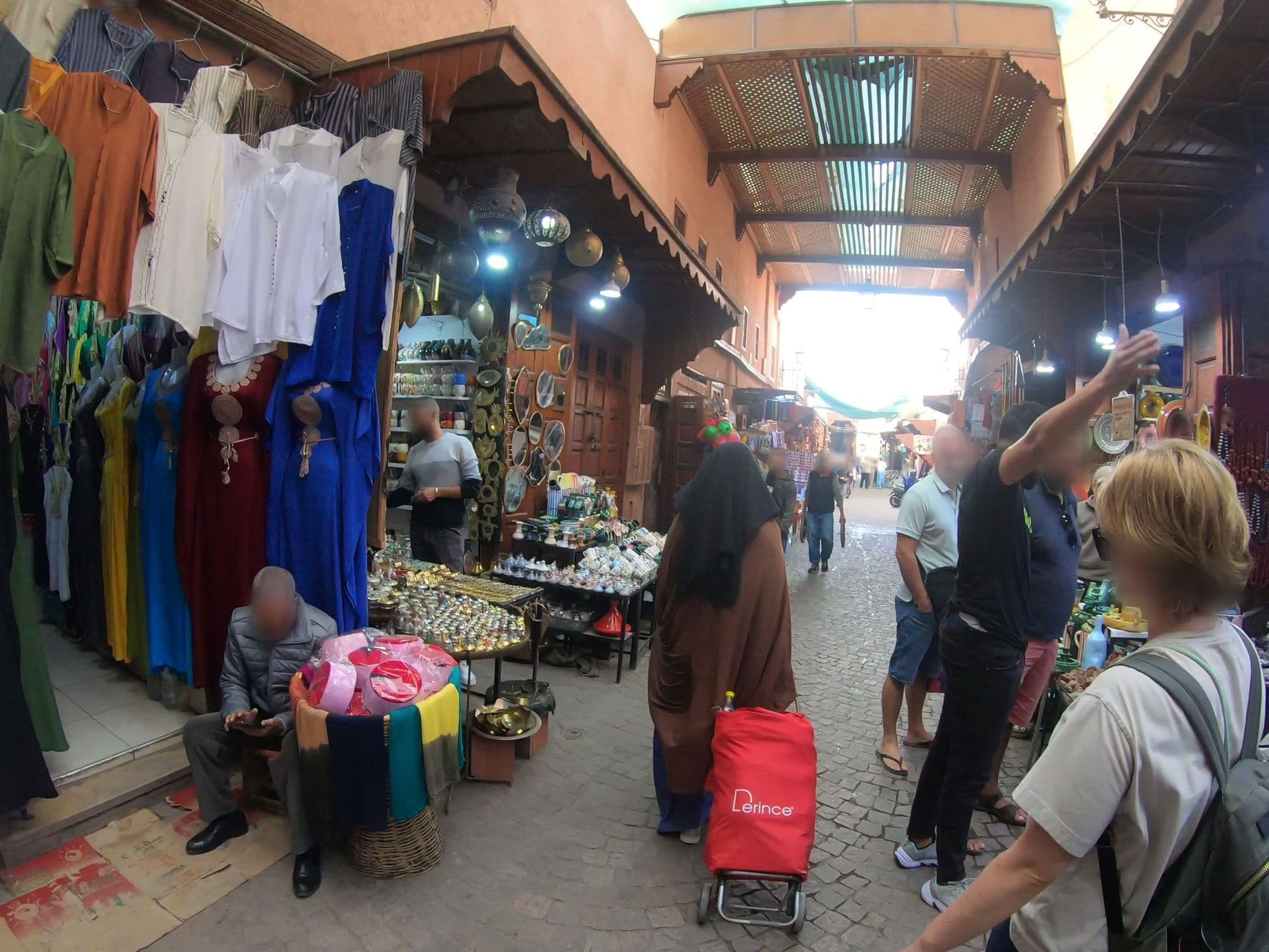 Street view near Riad La Porte des 5 Jardins, Marrakesh