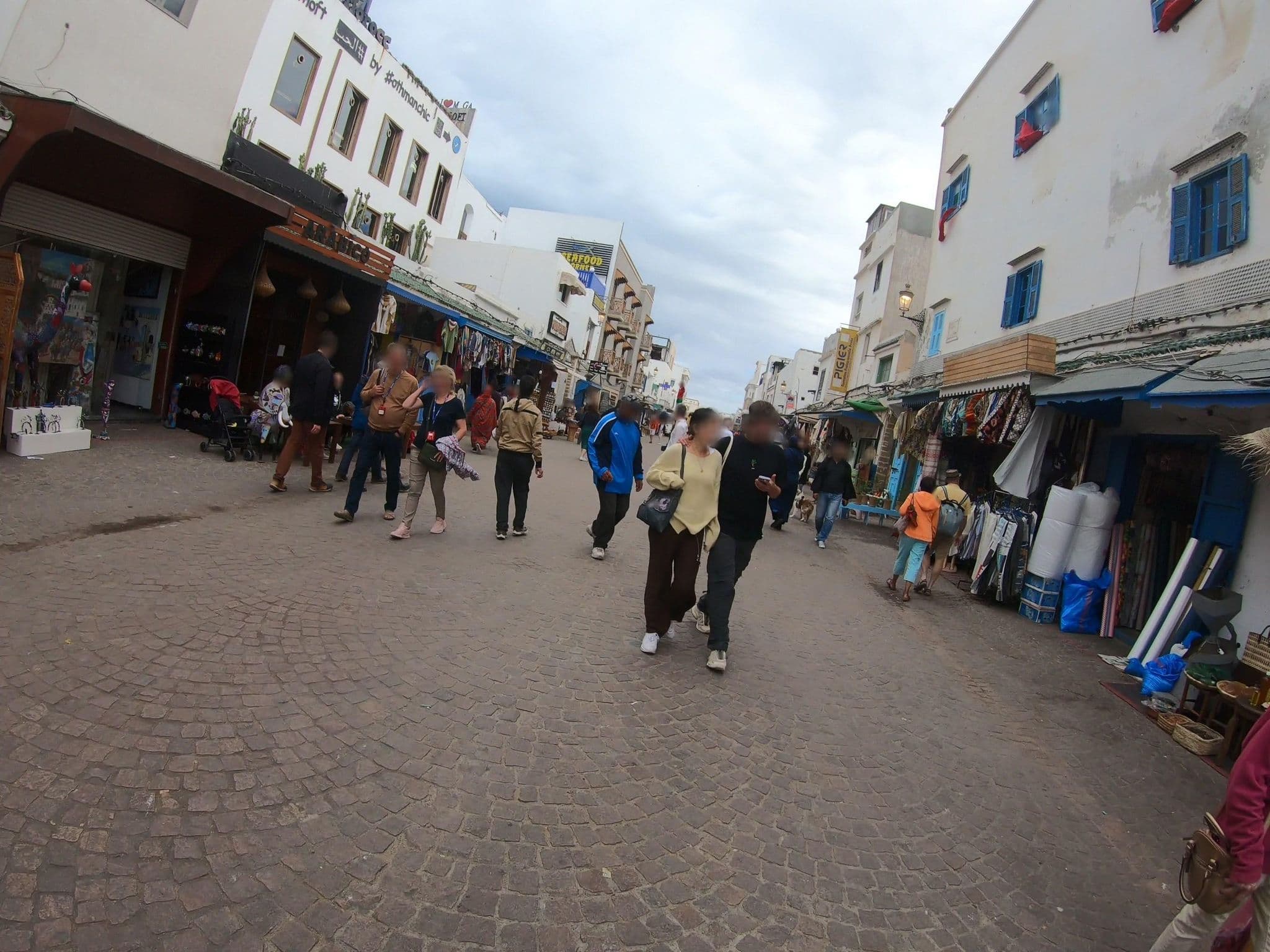 Street view near Riad Nakhla, Essaouira