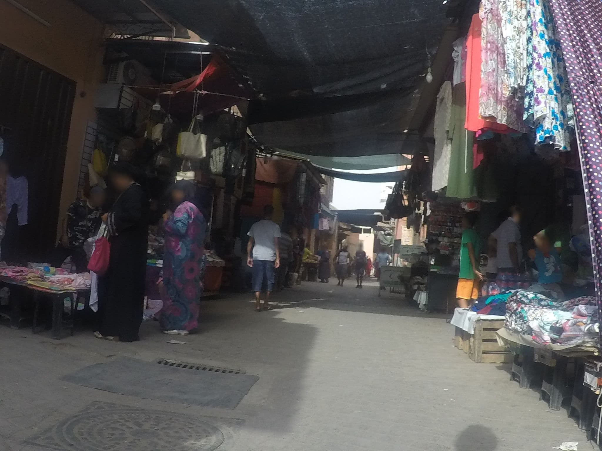 Street view near Riad Lamzia, Marrakesh