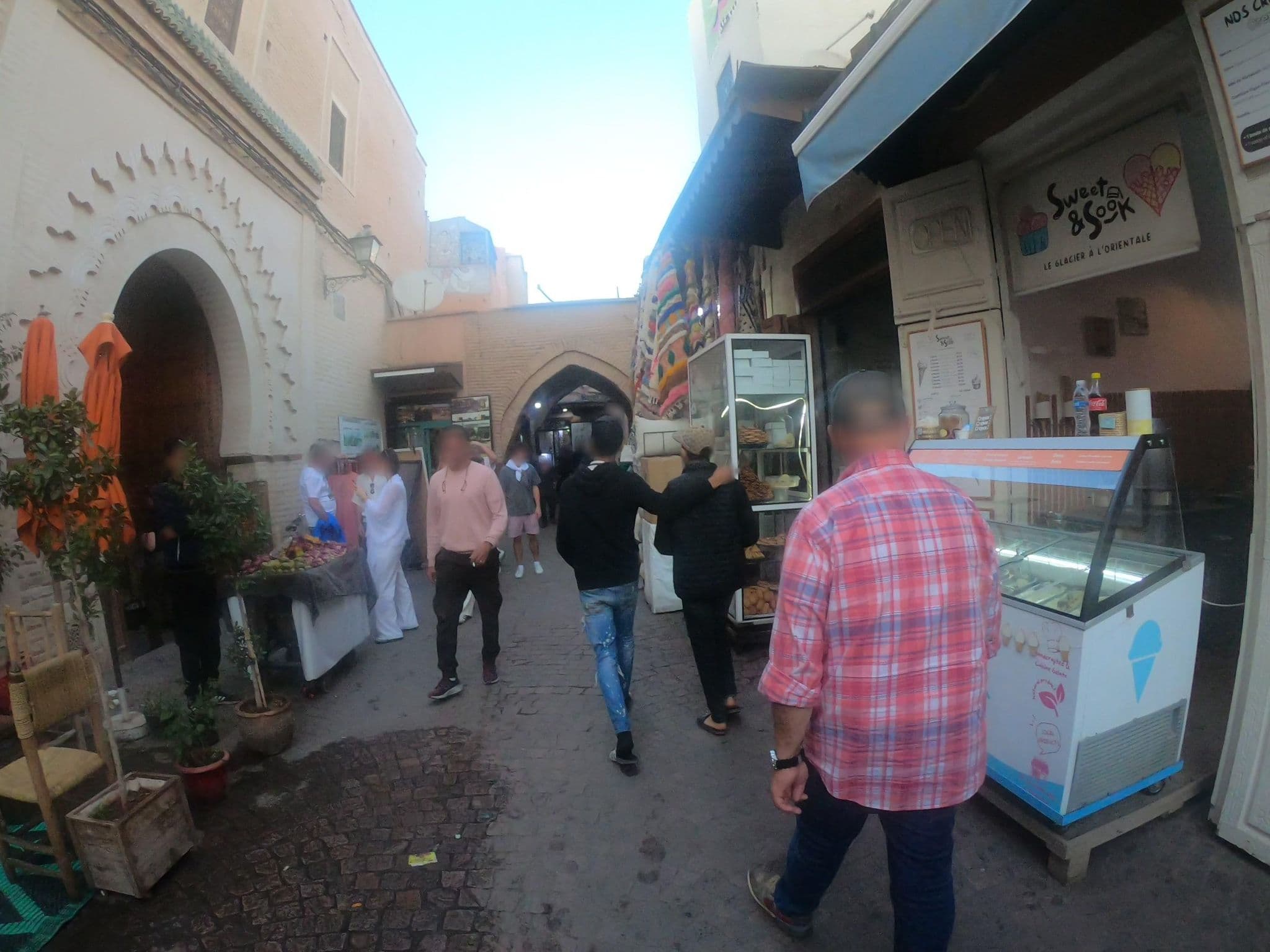 Street view near Riad Riva, Marrakesh