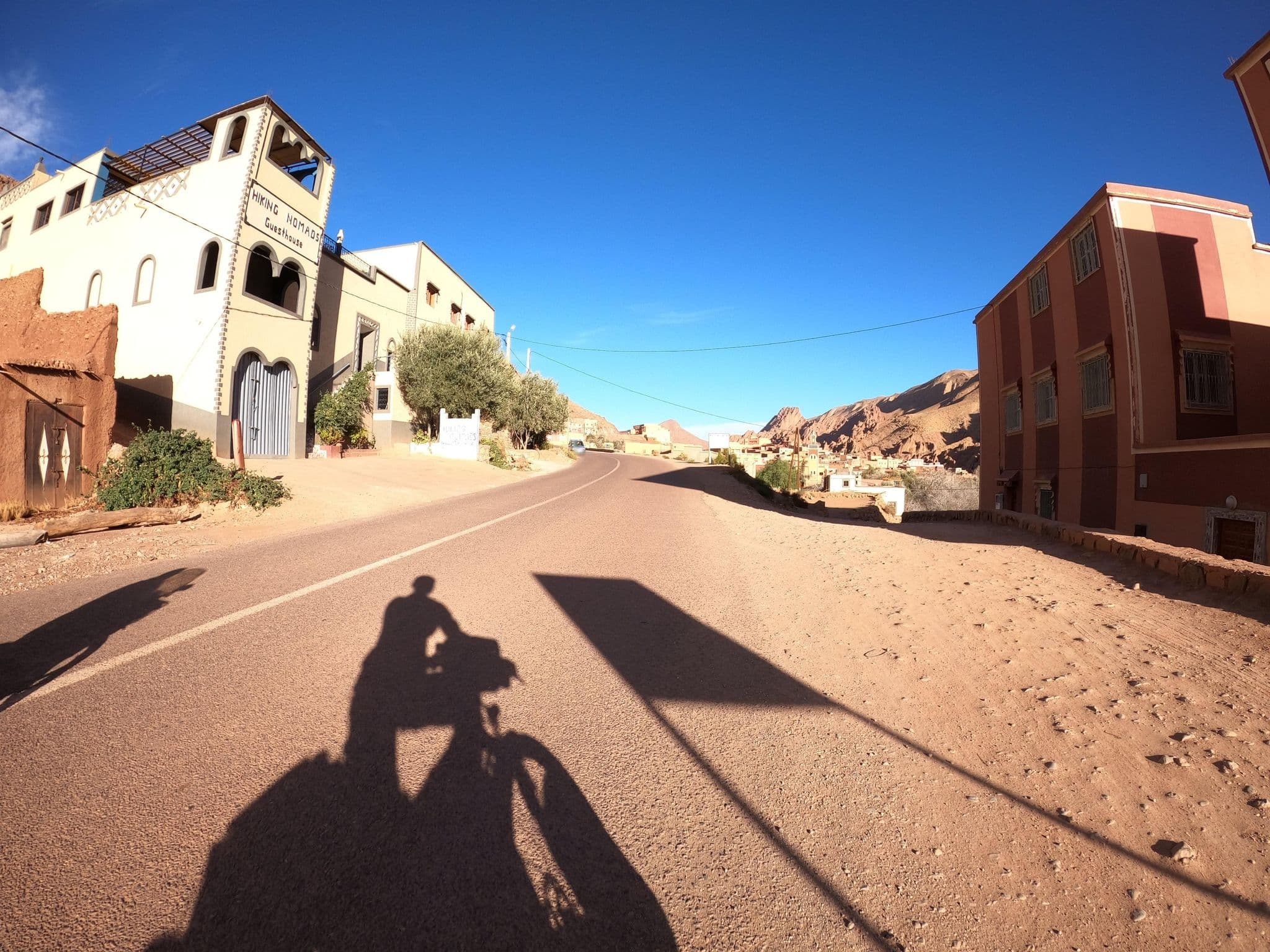 Street view near Hotel Nomad, Boumalne Dades — © masterofnoroad (CC BY-SA · Mapillary)