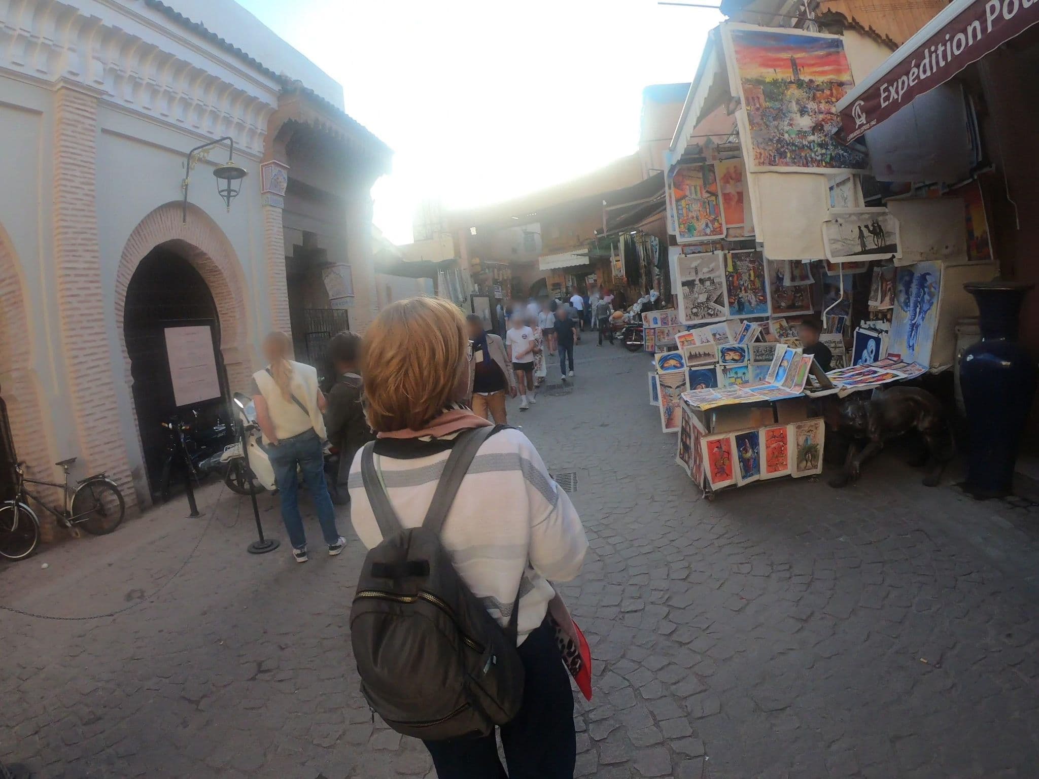 Street view near Riad l’orangeraie, Marrakesh