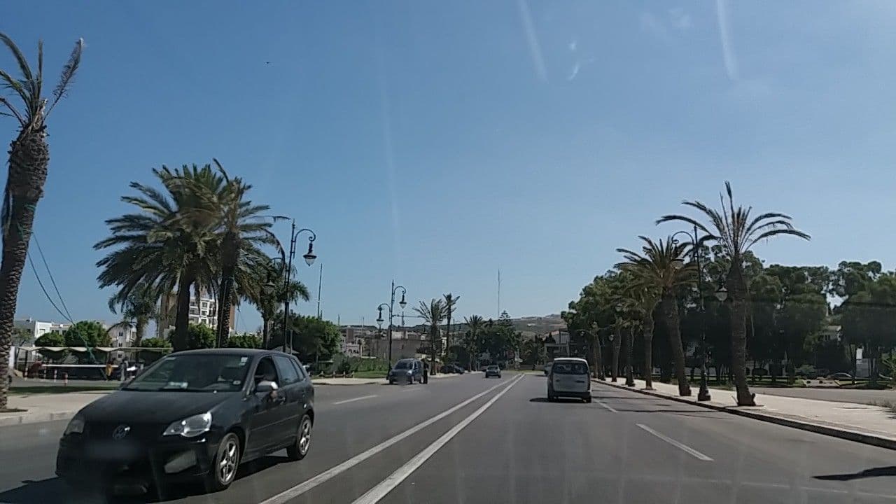 Street view near Mövenpick Hotel & Casino Malabata, Tangier — © tangermycity (CC BY-SA · Mapillary)