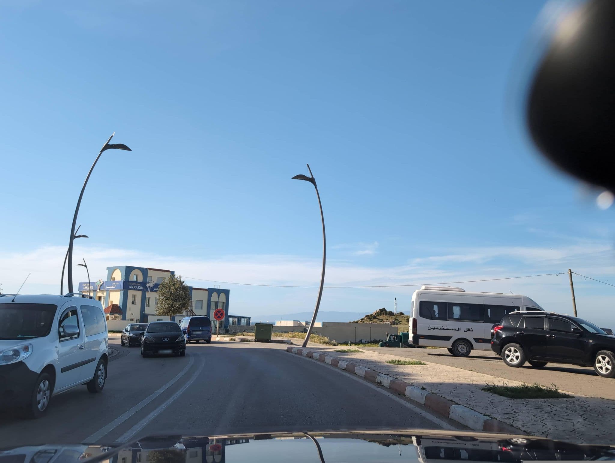 Street view near le petit poisson, Fnidek — © ismaeltthds (CC BY-SA · Mapillary)