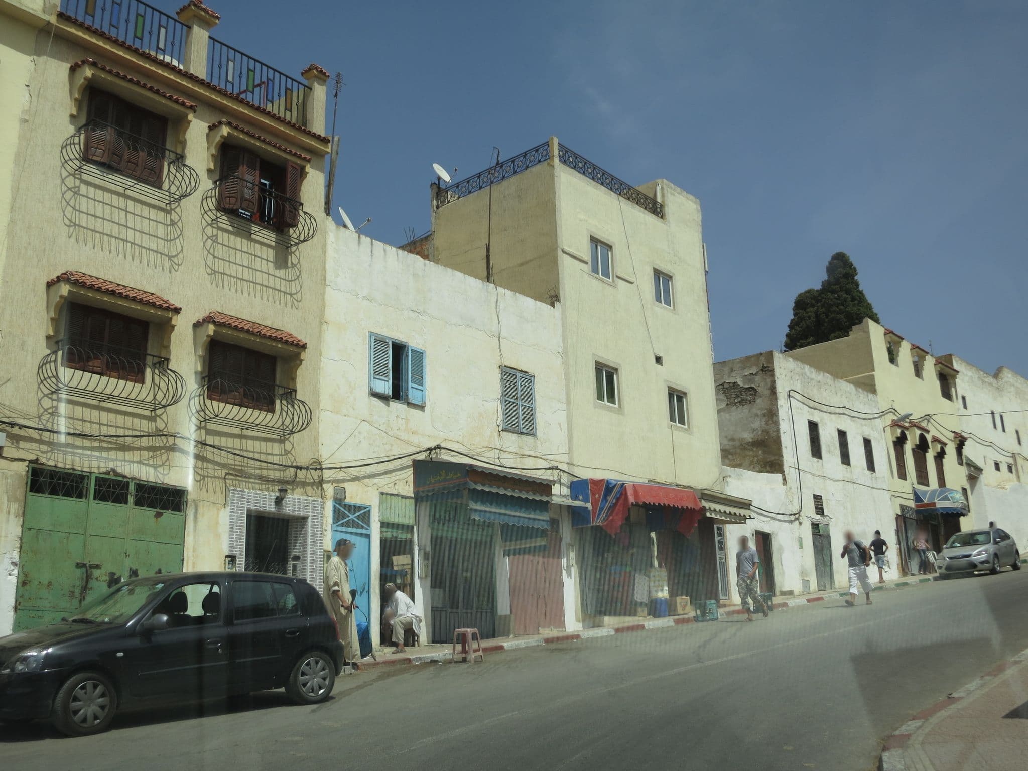 Street view near Kasabah Senhaji, Moulay Driss Zerhoun — © lto (CC BY-SA · Mapillary)