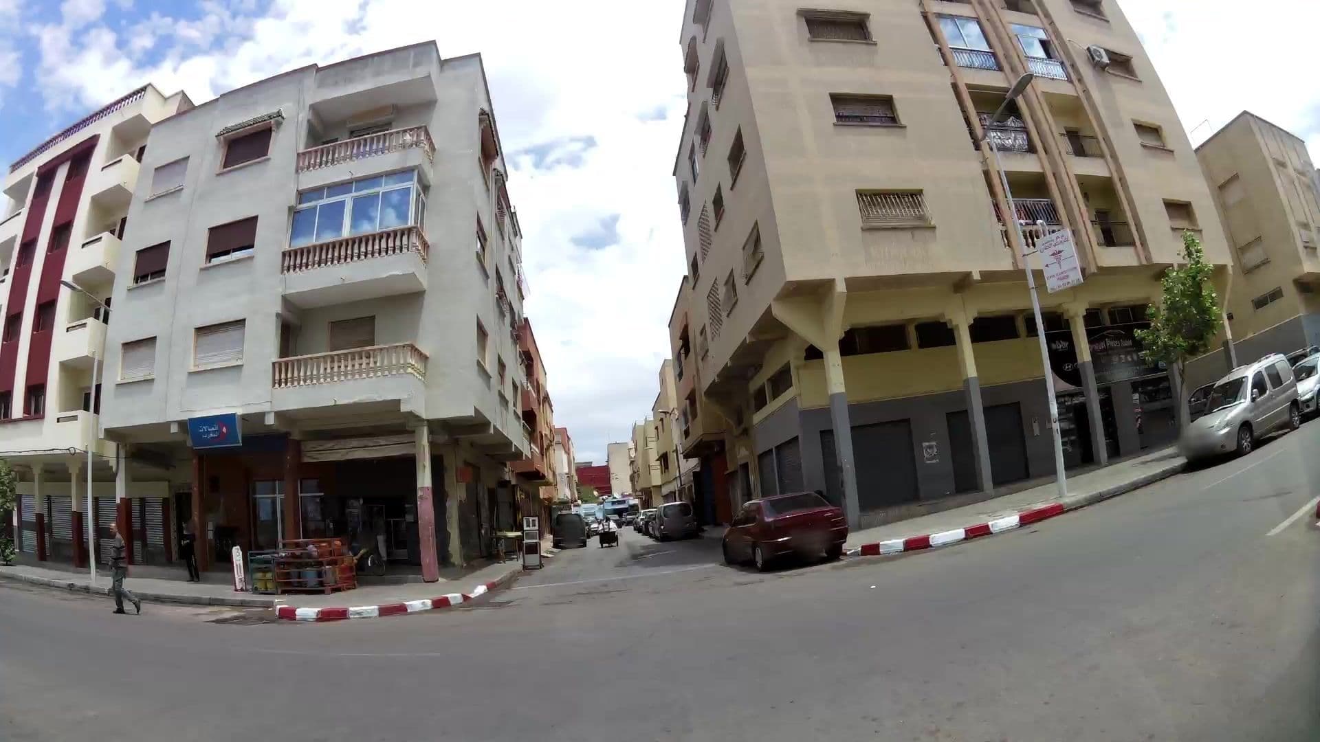 Street view near Service des mines Salé, Salé — © kaartcam (CC BY-SA · Mapillary)