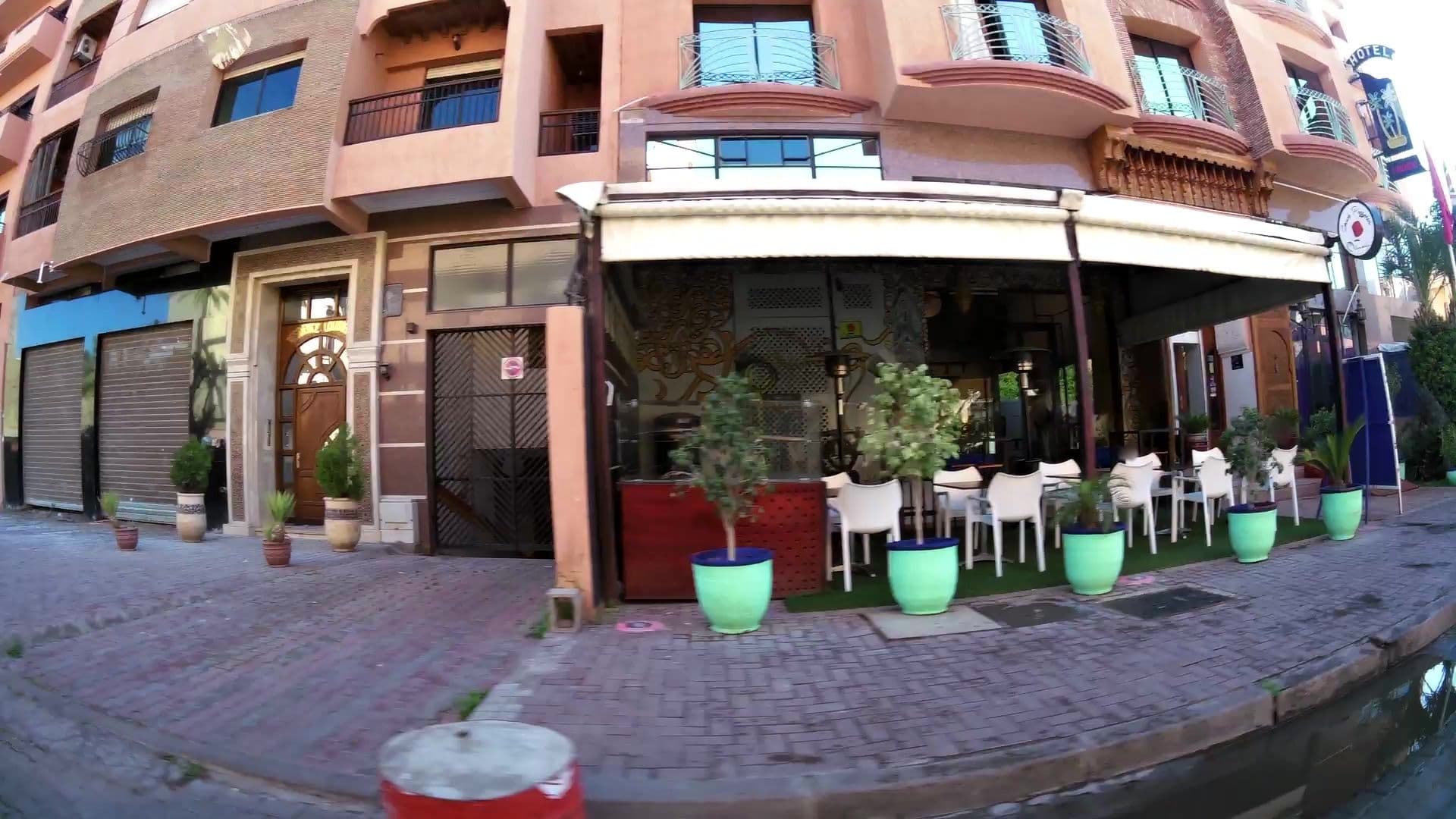 Street view near Residence Jaouhara, Marrakesh