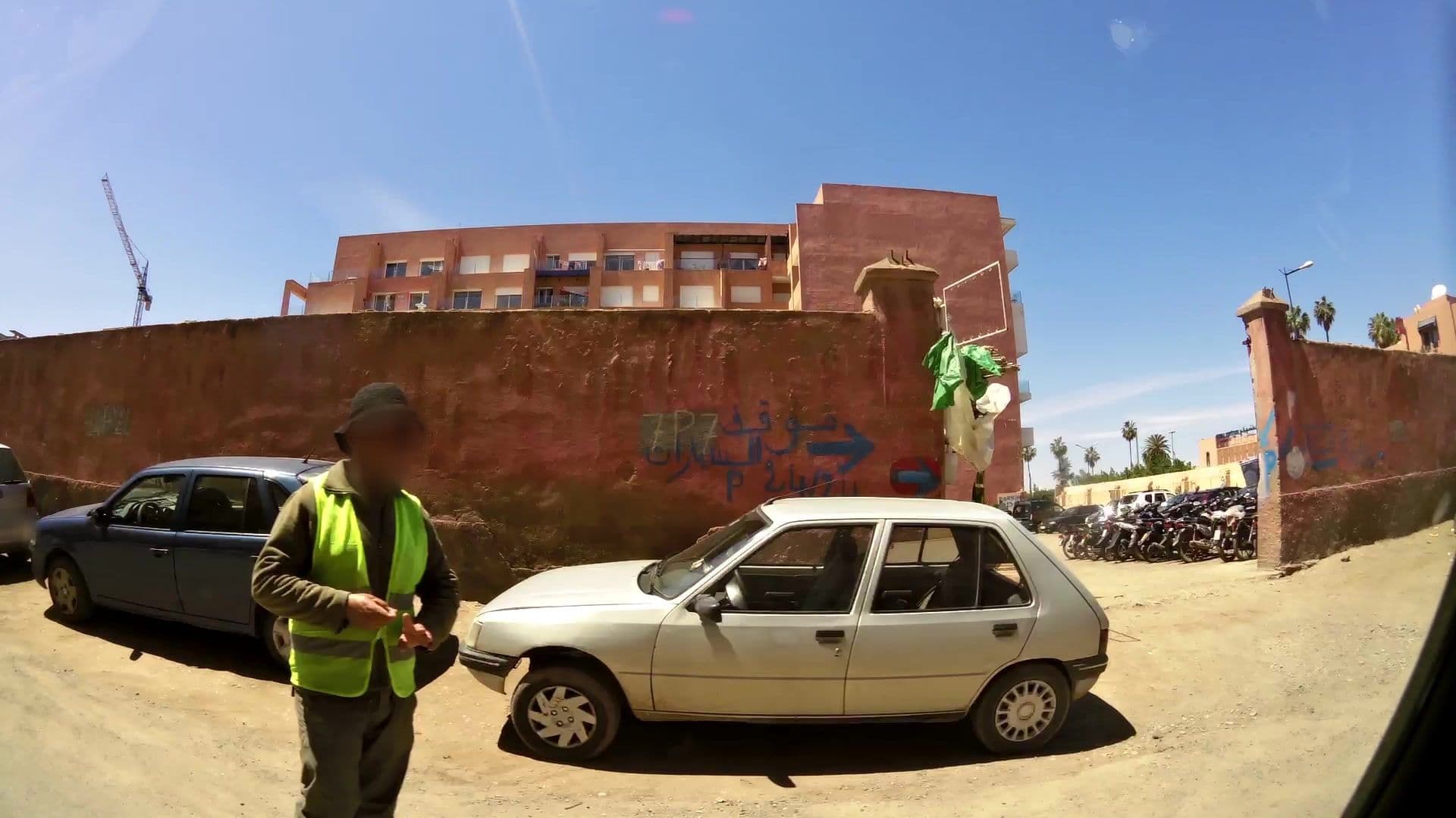 Street view near Longue Vie, Marrakesh — © kaartcam (CC BY-SA · Mapillary)